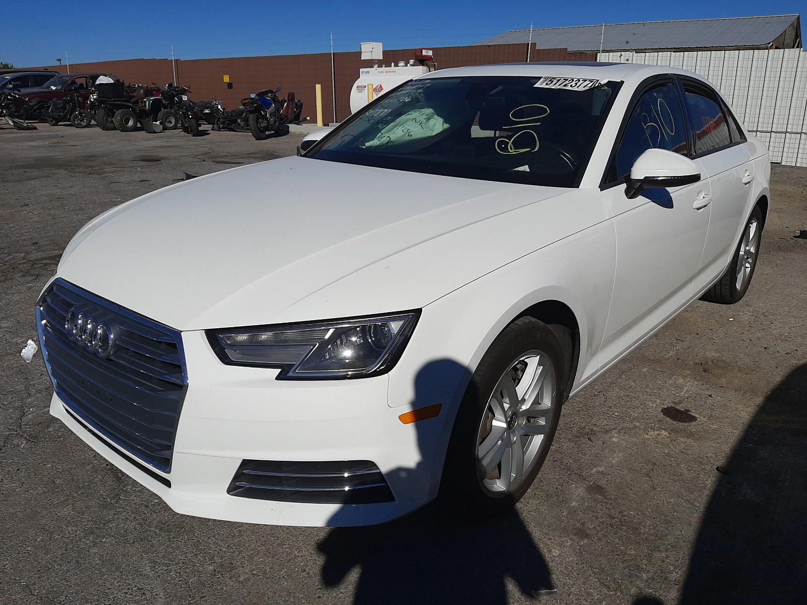 Photo 2 from auction – 2017 AUDI A4 PREMIUM with VIN WAUGNAF48HN058949