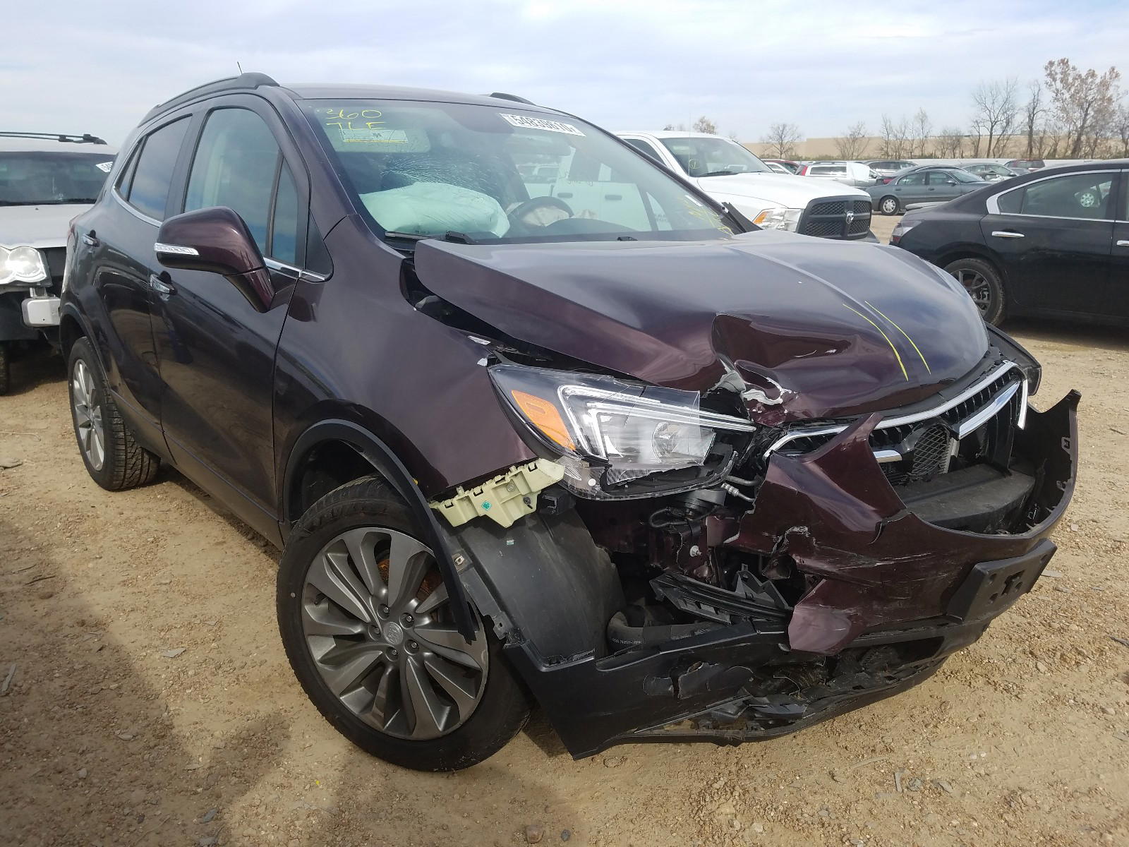 BUICK ENCORE PRE 2017 with VIN KL4CJASB2HB189954 - Photo from auction