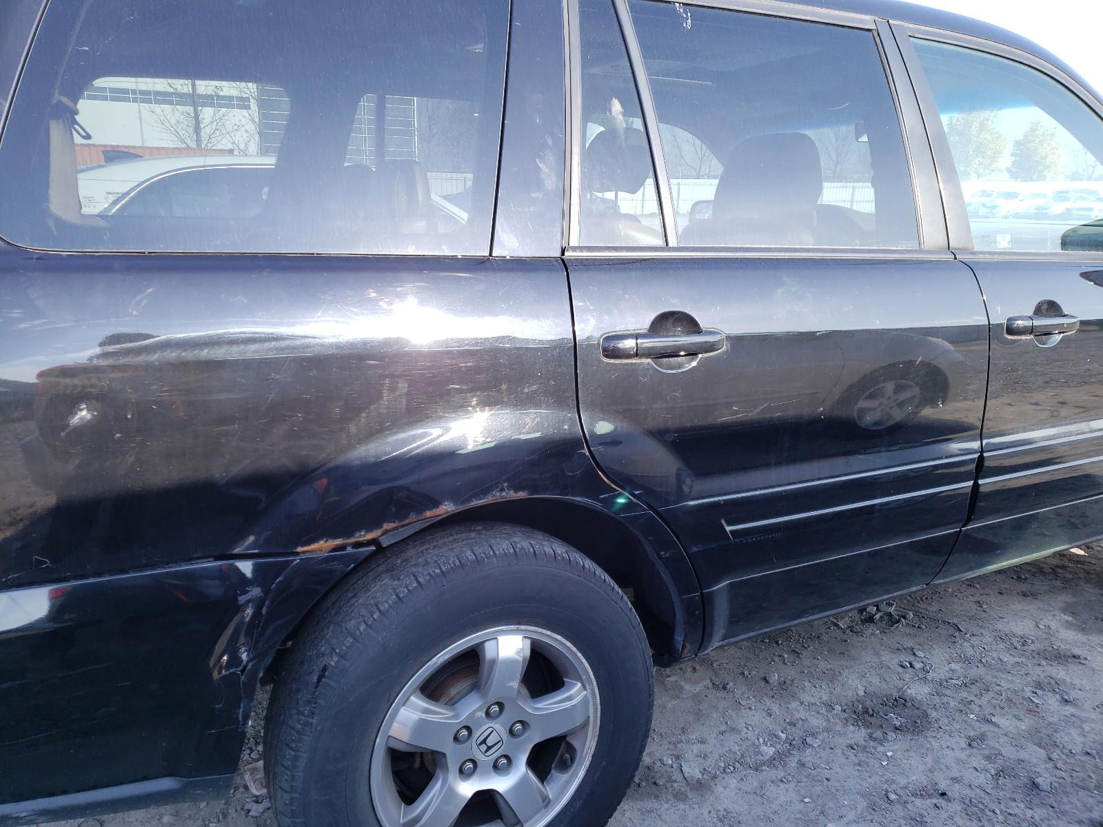 Photo 9 from auction – 2008 HONDA PILOT EXL with VIN 5FNYF18628B502134