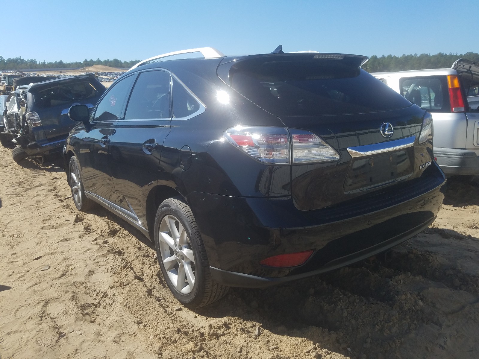 Photo 3 from auction – 2011 LEXUS RX 350 with VIN JTJZK1BA6B2004619