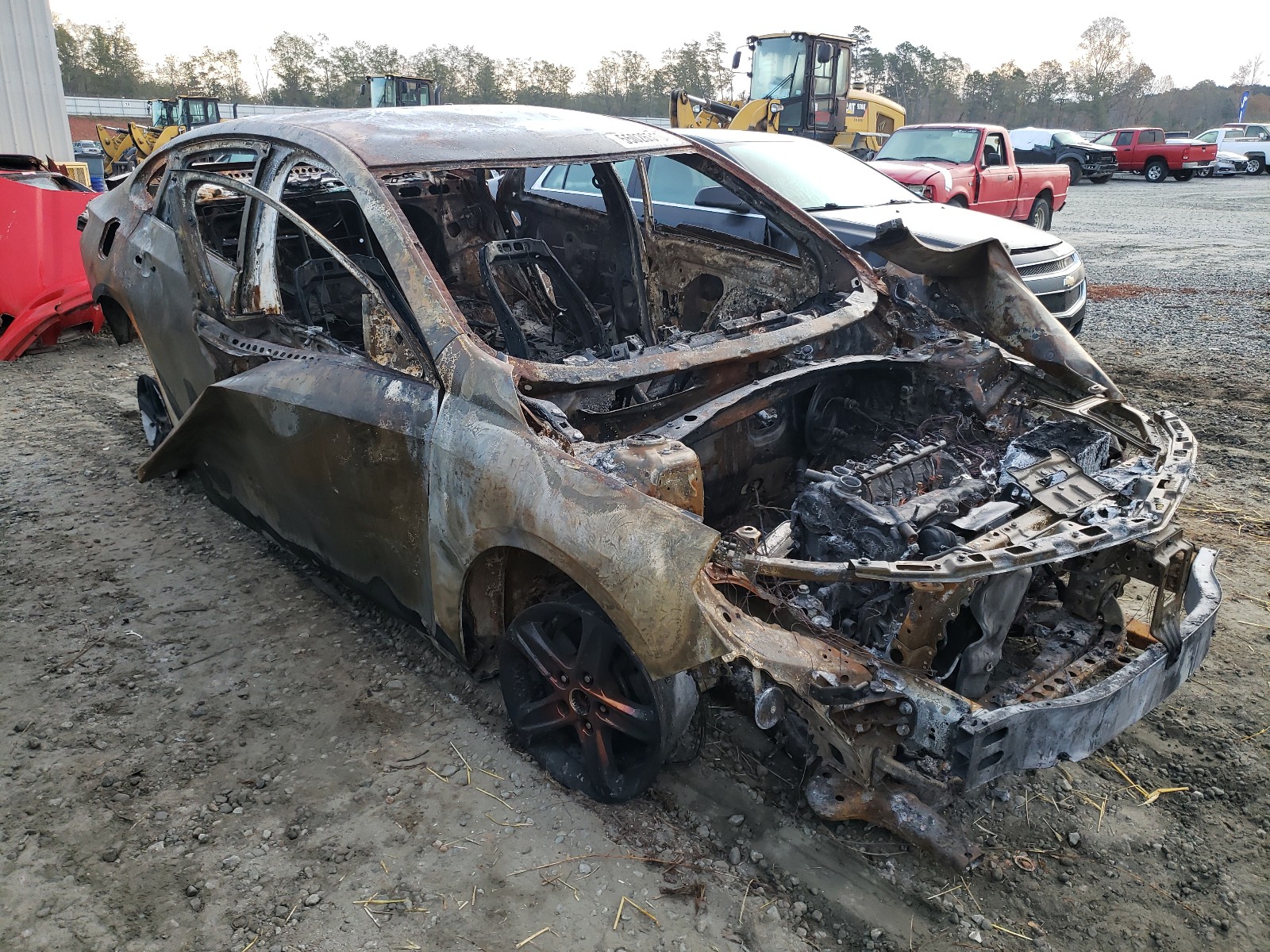 CHEVROLET MALIBU LS 2019 with VIN 1G1ZB5ST0KF173872 - Photo from auction