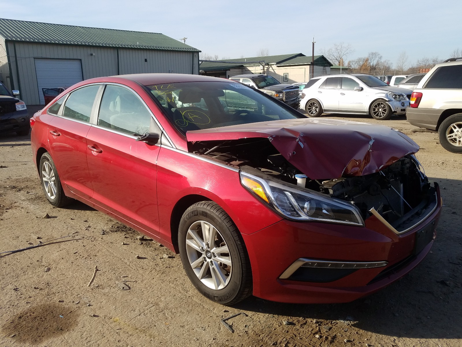 Photo 1 from auction – 2015 HYUNDAI SONATA SE with VIN 5NPE24AF4FH060904