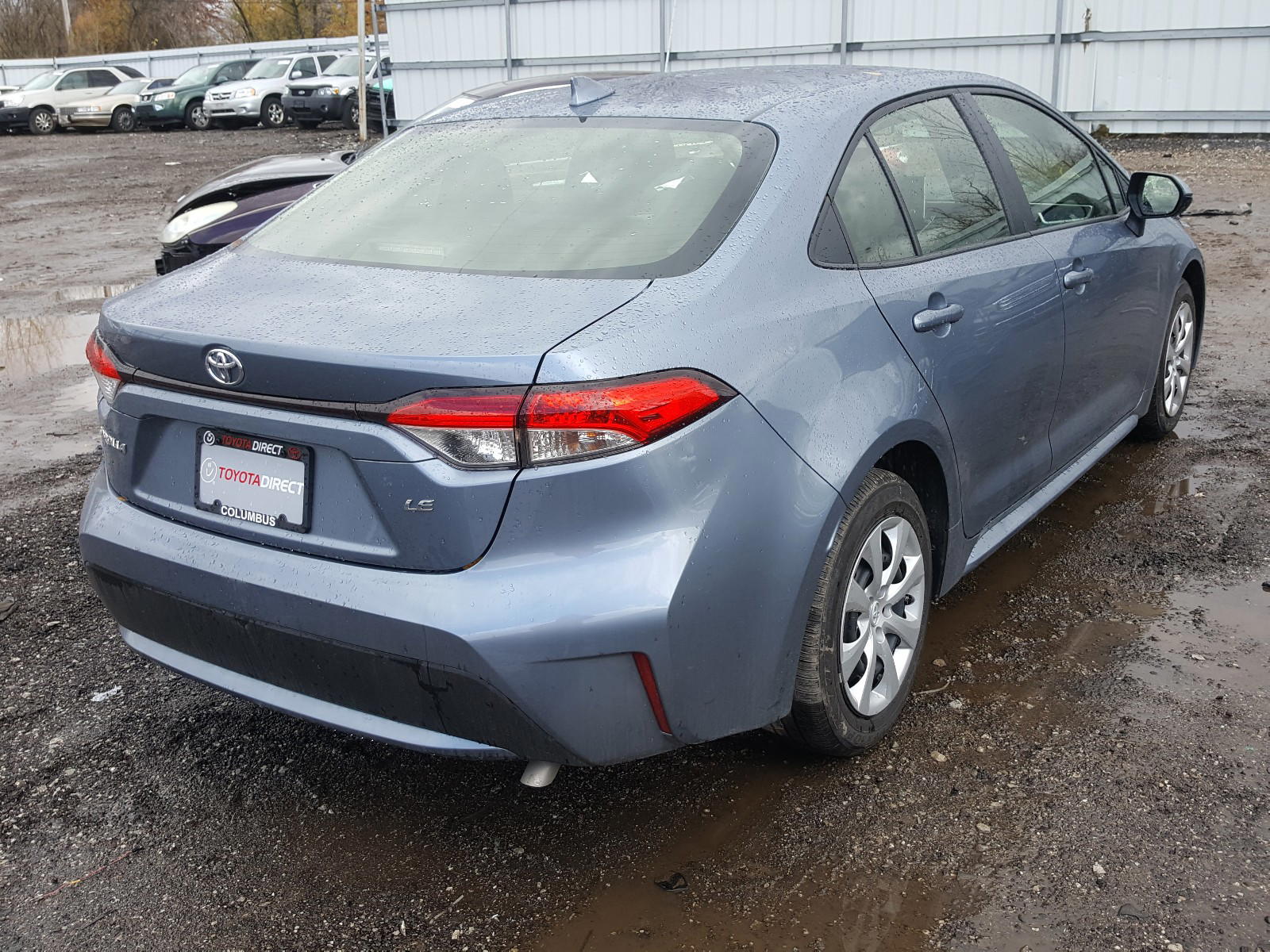 Photo 4 from auction – 2021 TOYOTA COROLLA with VIN JTDEPMAE4MJ134142