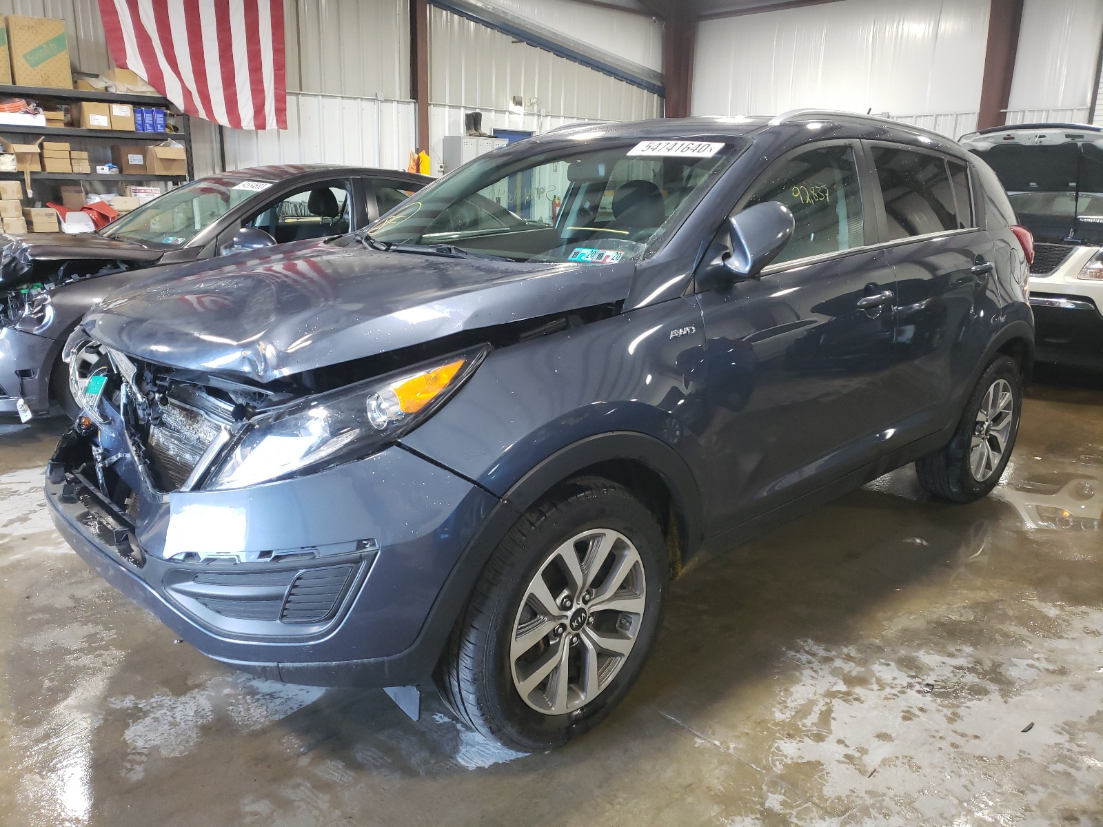 Photo 2 from auction – 2016 KIA SPORTAGE L with VIN KNDPBCAC4G7797616