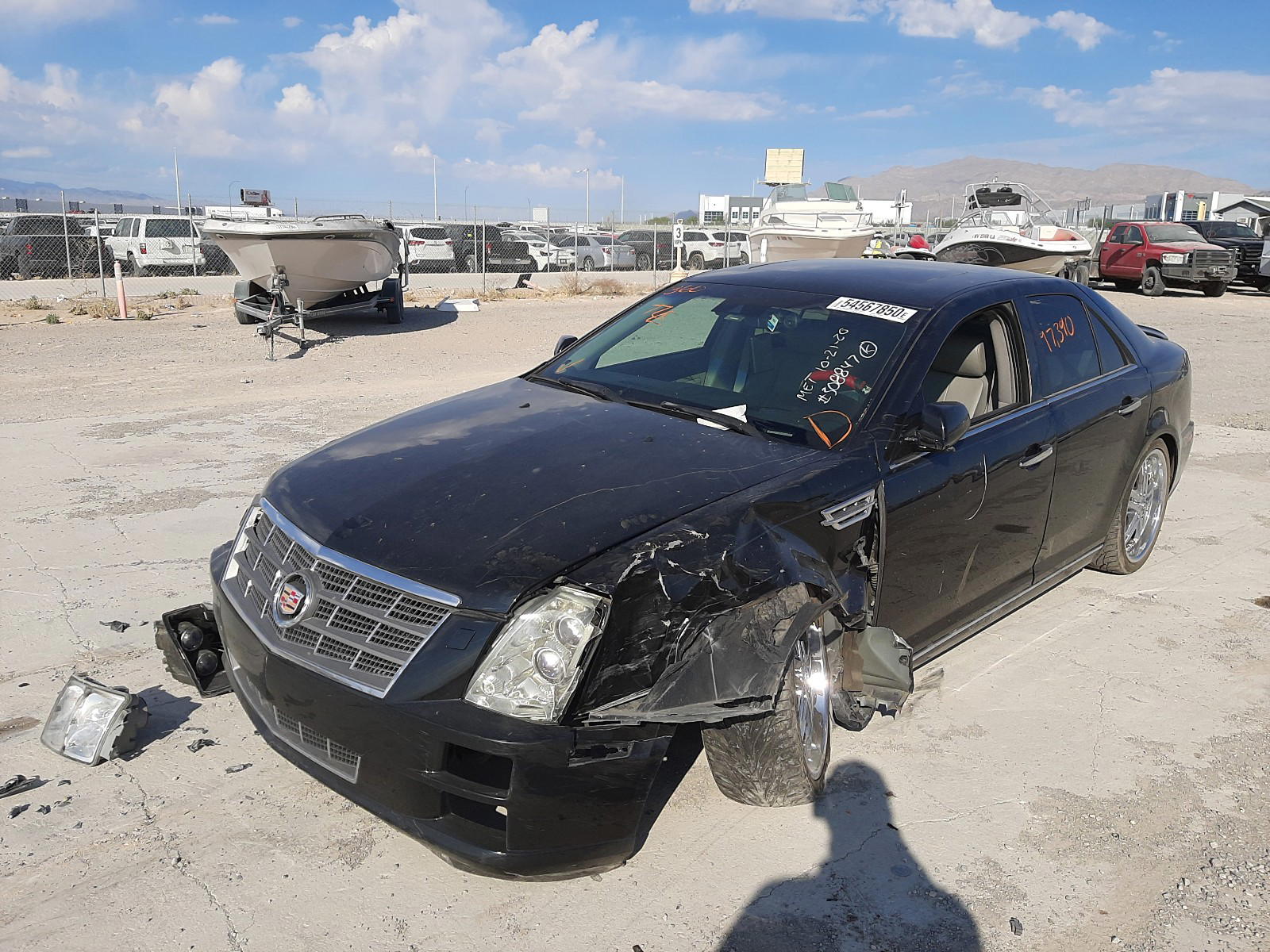 Photo 2 from auction – 2008 CADILLAC STS with VIN 1G6DK67V180162668