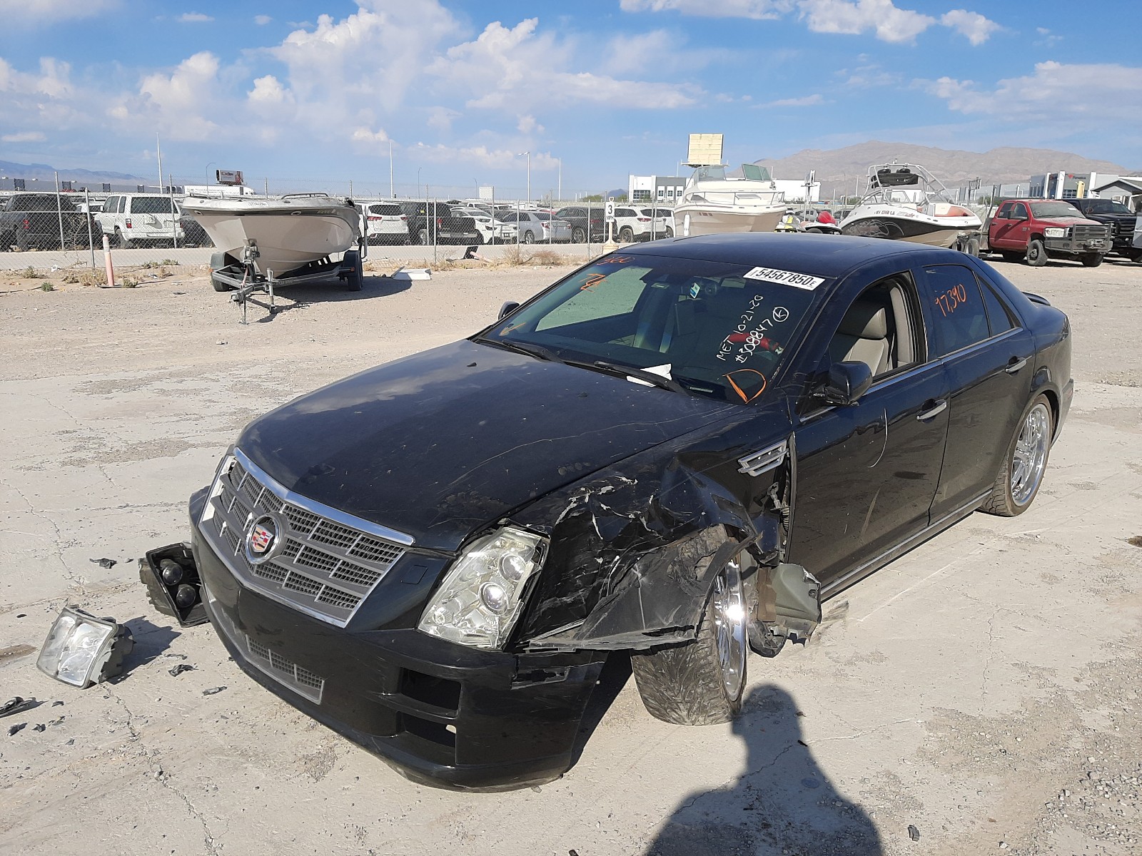 Фото 2 с аукциона – 2008 CADILLAC STS с VIN 1G6DK67V180162668