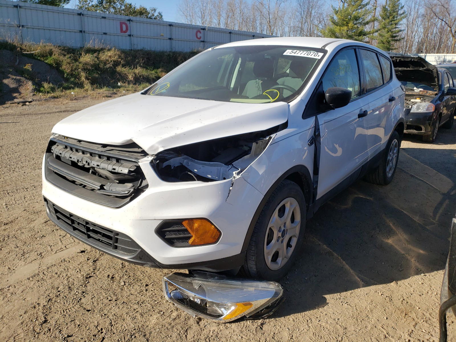 Photo 2 from auction – 2017 FORD ESCAPE S with VIN 1FMCU0F73HUB51792