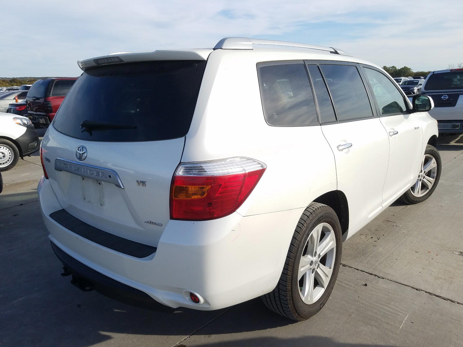 Photo 4 from auction – 2008 TOYOTA HIGHLANDER with VIN JTEES42A082027532