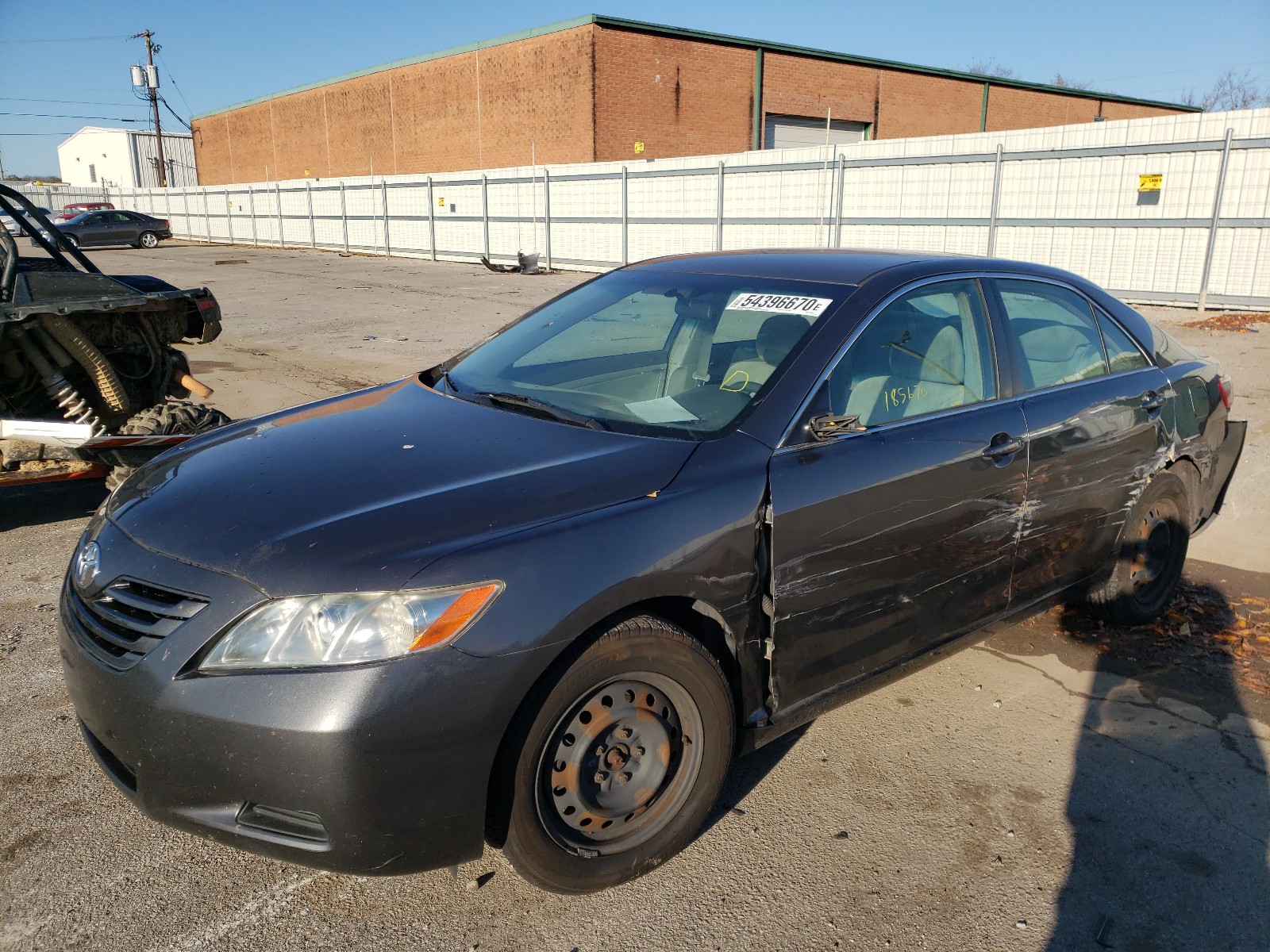 Photo 2 from auction – 2008 TOYOTA CAMRY CE with VIN 4T1BE46K48U768798