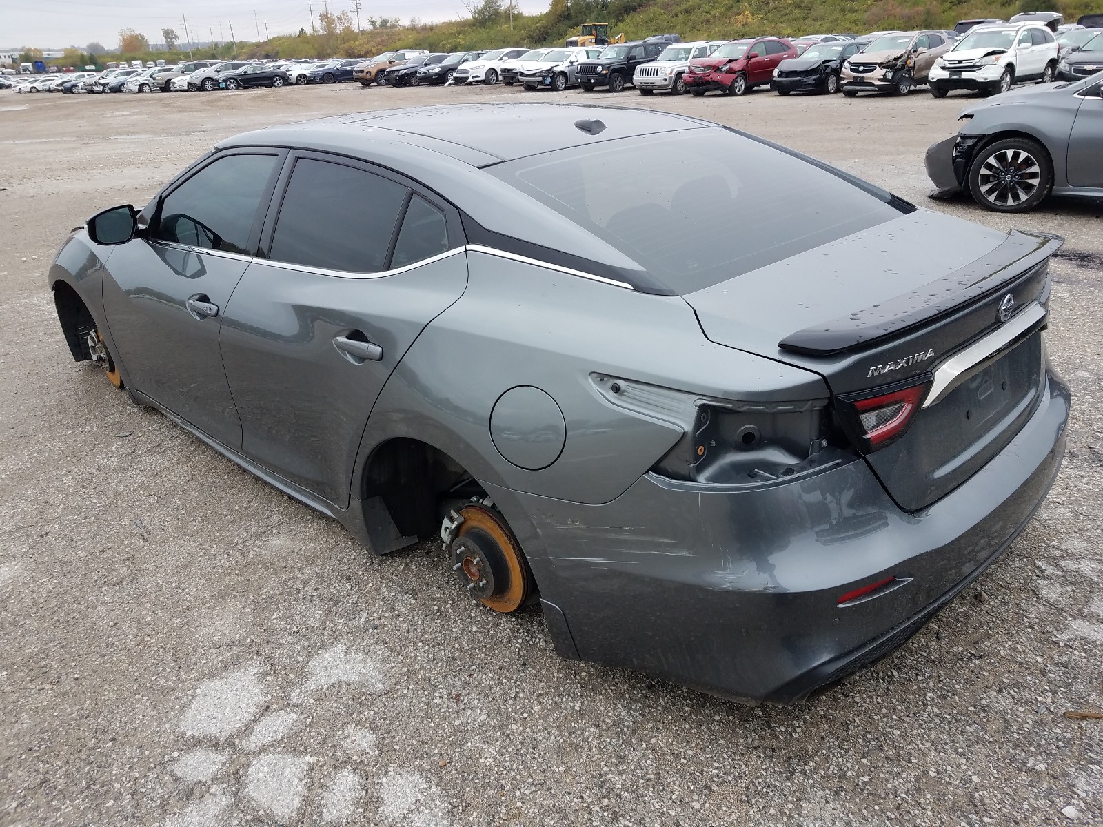 Photo 3 from auction – 2019 NISSAN MAXIMA S with VIN 1N4AA6AV1KC362246
