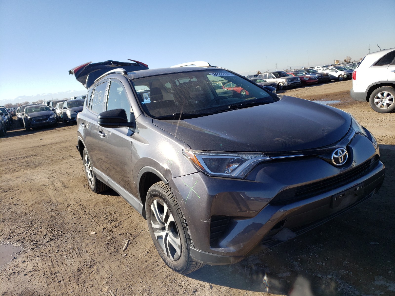 TOYOTA RAV4 LE 2016 with VIN JTMBFREV8GJ067627 - Photo from auction