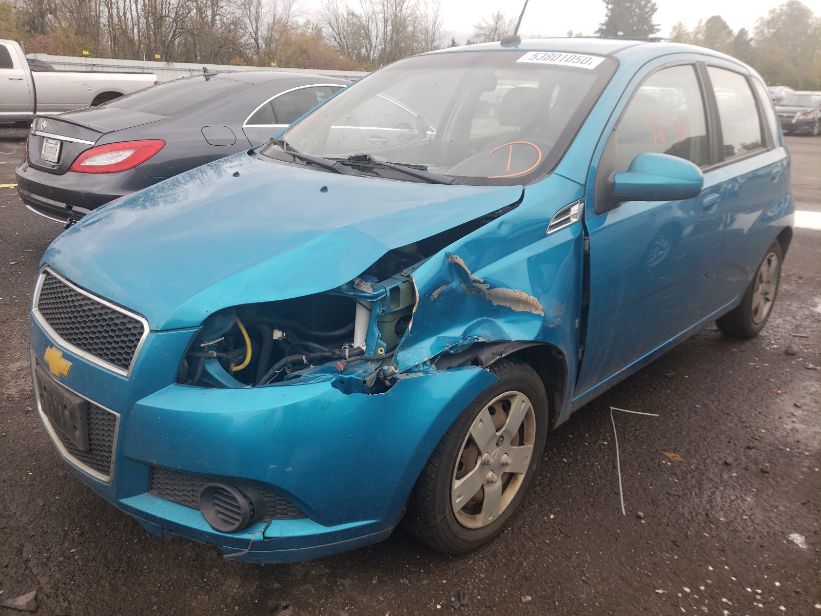 Zdjęcie 2 z aukcji – 2009 CHEVROLET AVEO LS z VIN KL1TD66E09B338465