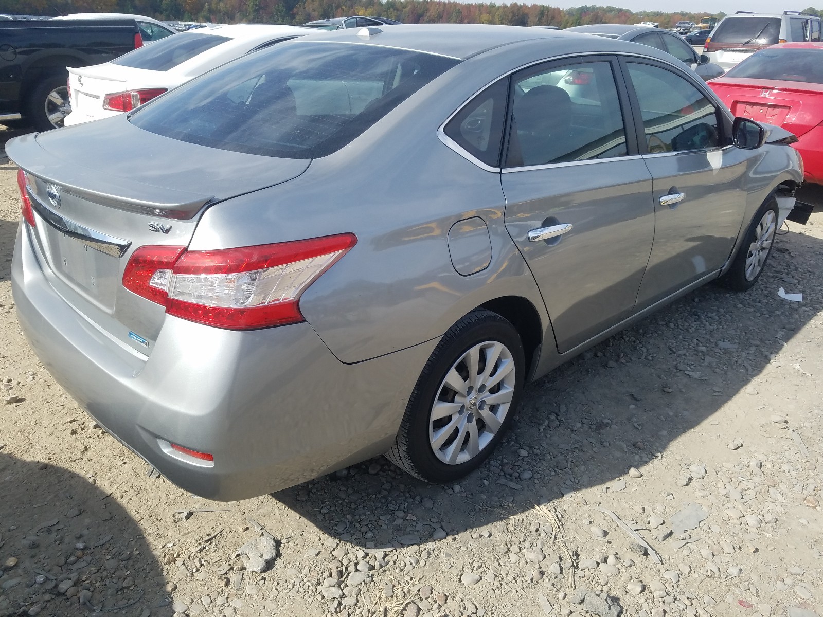 Photo 4 from auction – 2014 NISSAN SENTRA S with VIN 3N1AB7AP3EY242882