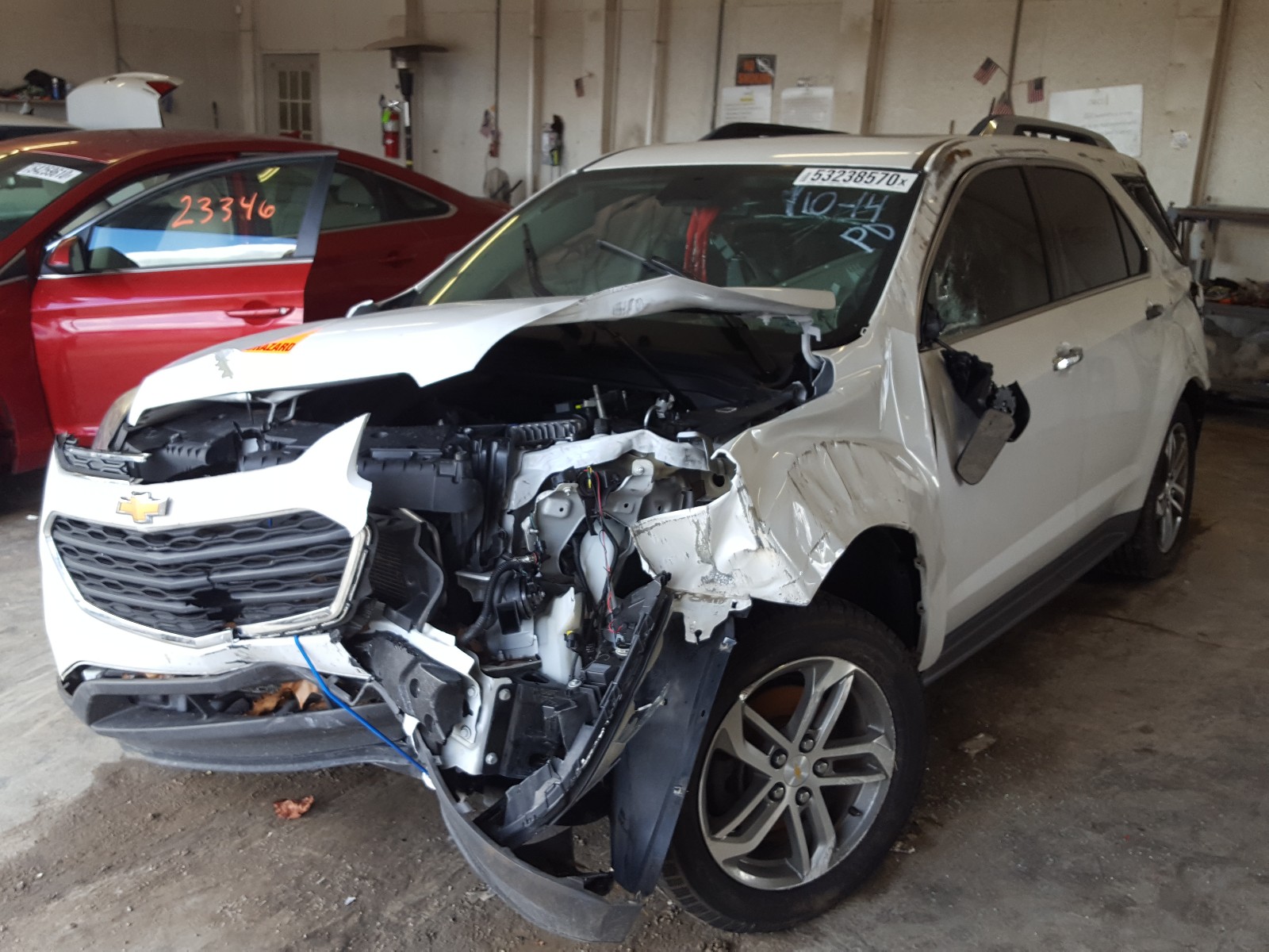 Photo 2 from auction – 2016 CHEVROLET EQUINOX LT with VIN 2GNALDEK9G6129778