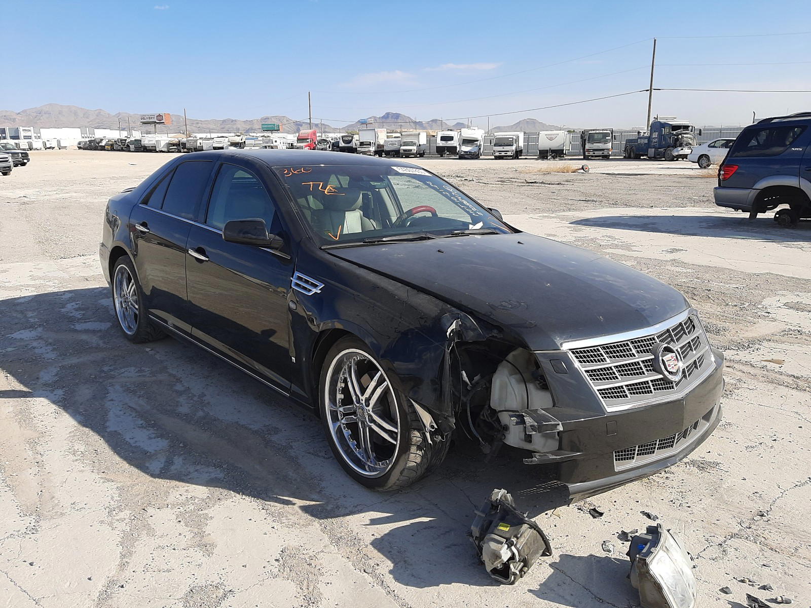 CADILLAC STS 2008 with VIN 1G6DK67V180162668 - Photo from auction