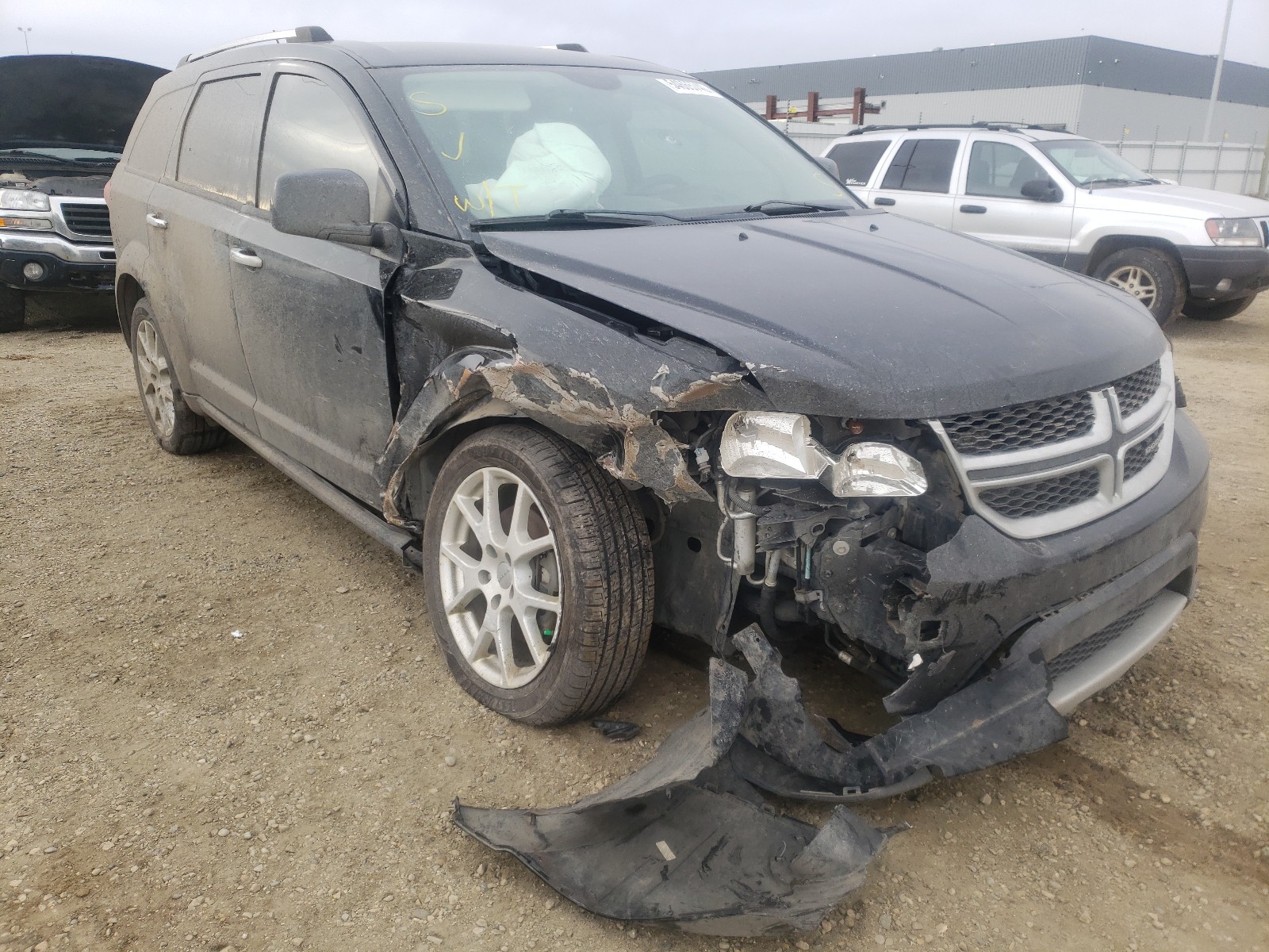 DODGE JOURNEY R/ 2014 with VIN 3C4PDDFG9ET121599 - Photo from auction
