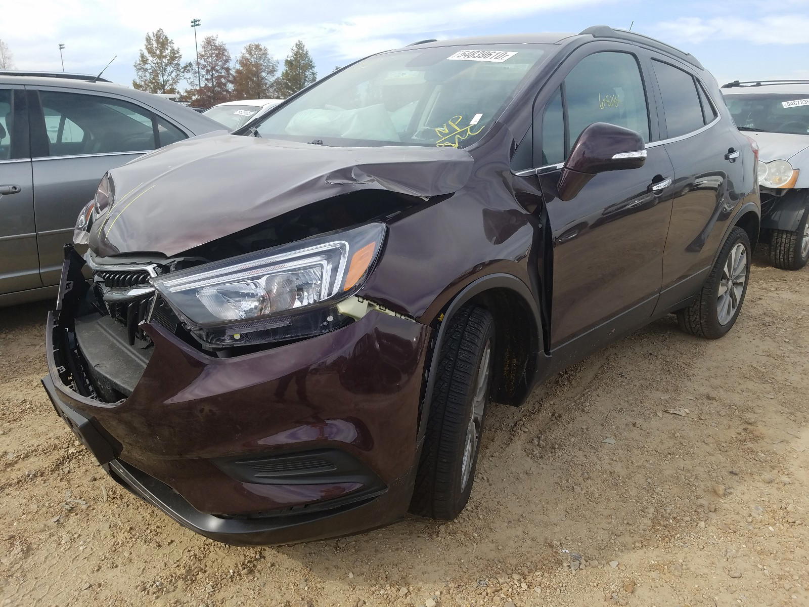 Photo 2 from auction – 2017 BUICK ENCORE PRE with VIN KL4CJASB2HB189954