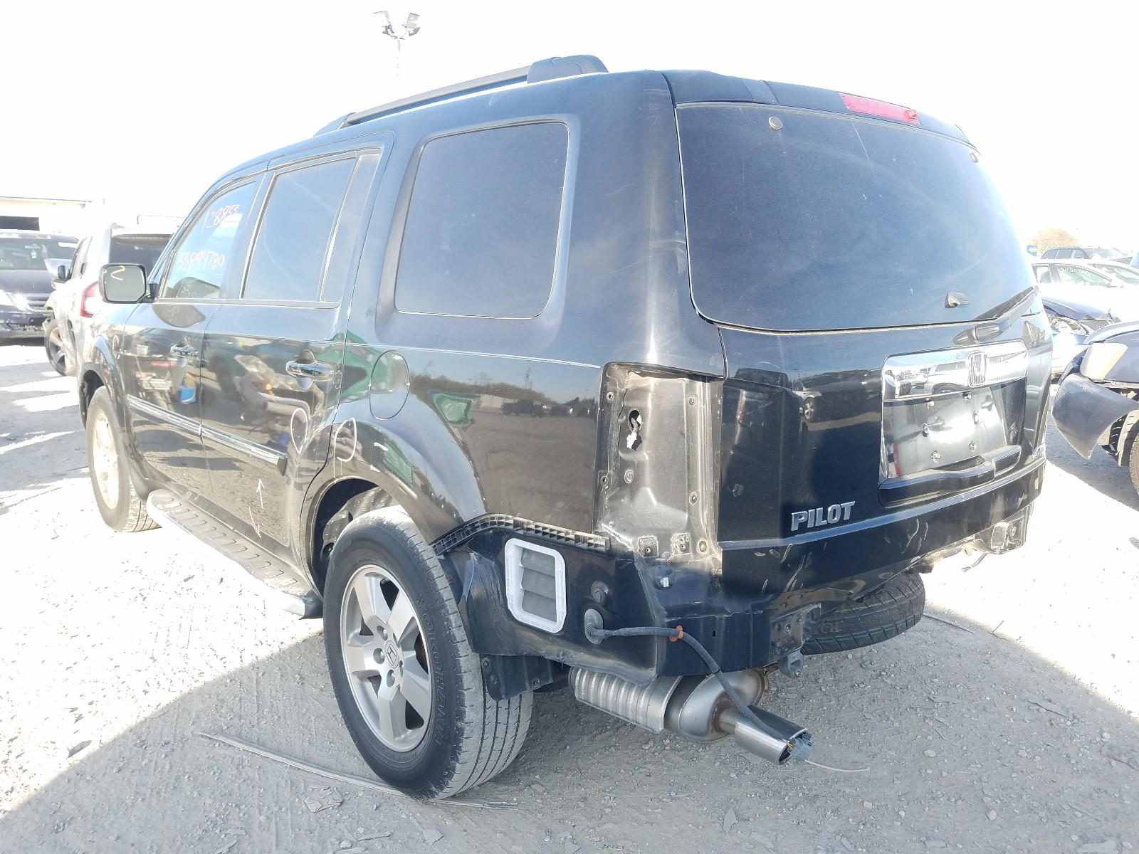 Photo 3 from auction – 2011 HONDA PILOT EXL with VIN 5FNYF4H5XBB052264