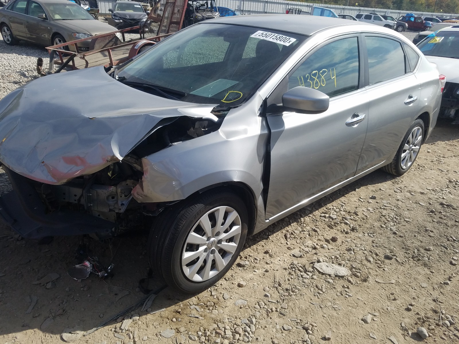 Photo 2 from auction – 2014 NISSAN SENTRA S with VIN 3N1AB7AP3EY242882