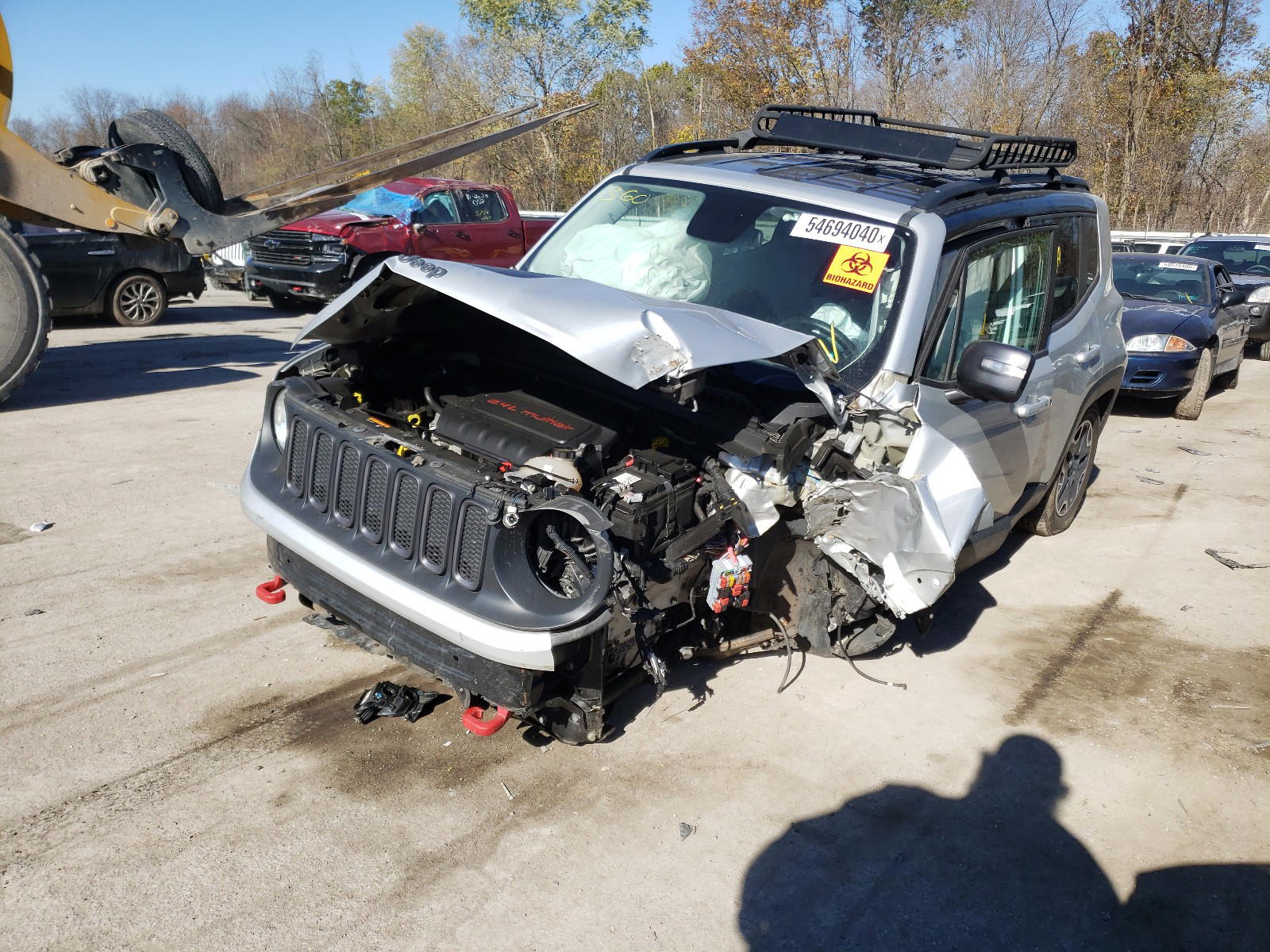 Photo 2 from auction – 2016 JEEP RENEGADE T with VIN ZACCJBCT6GPC49385