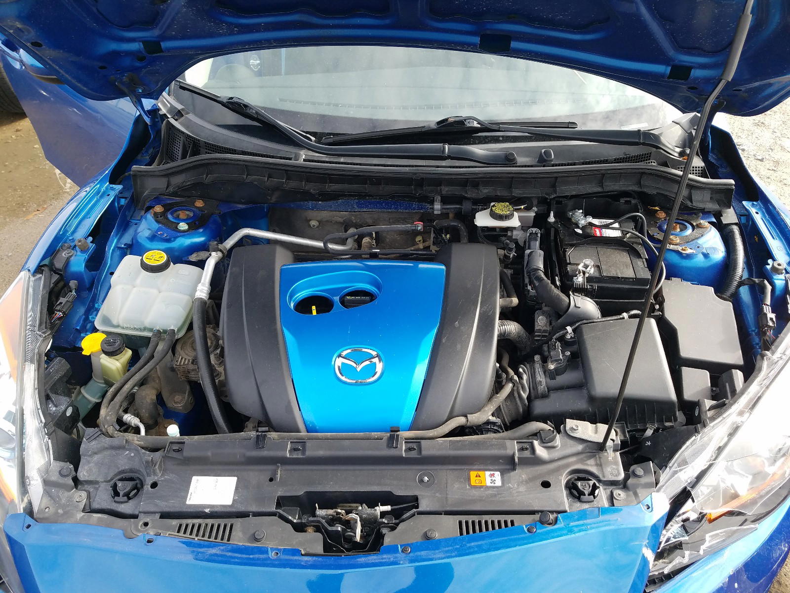 Photo 7 from auction – 2012 MAZDA 3 with VIN JM1BL1L74C1657624