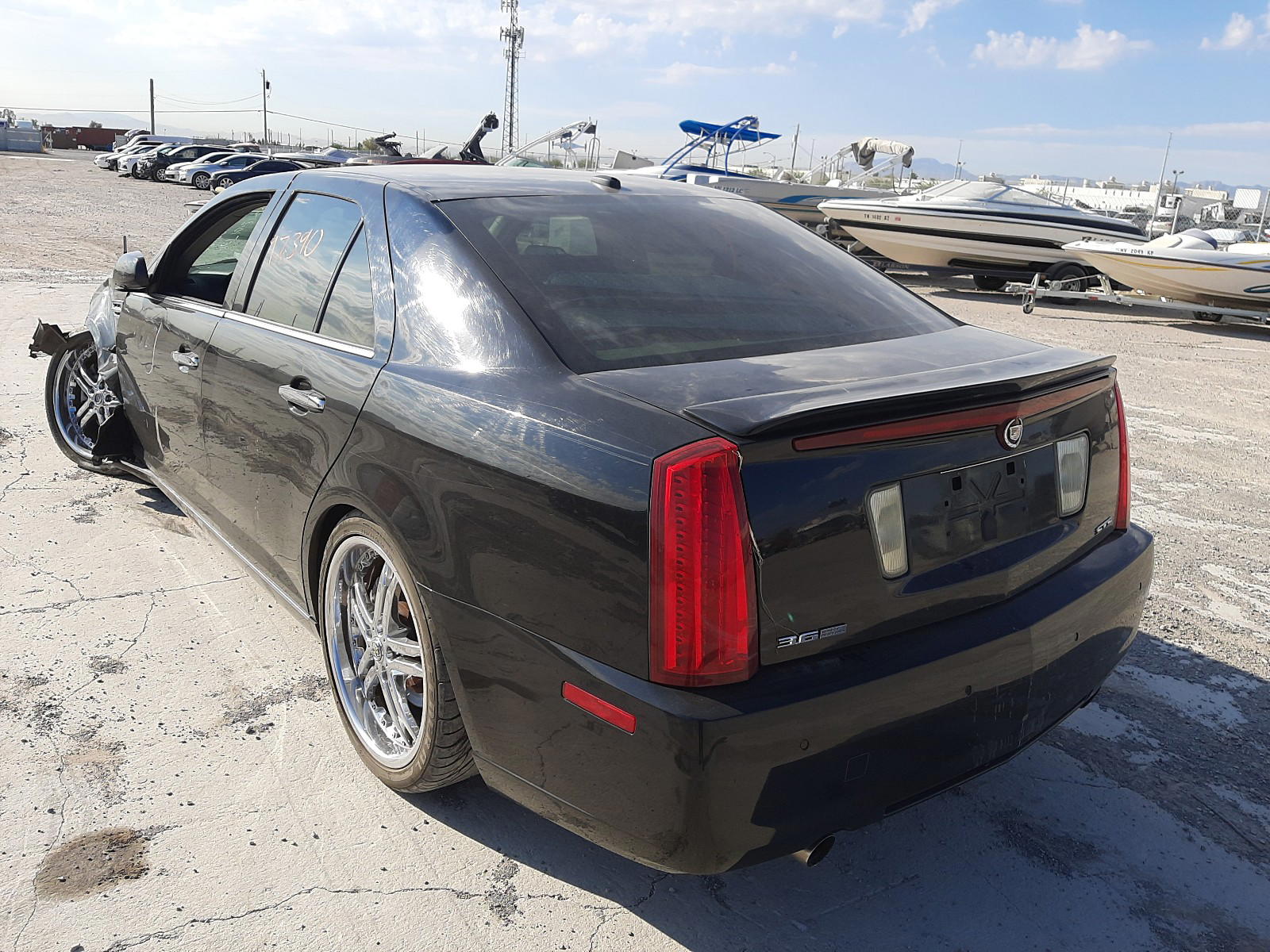 Photo 3 from auction – 2008 CADILLAC STS with VIN 1G6DK67V180162668