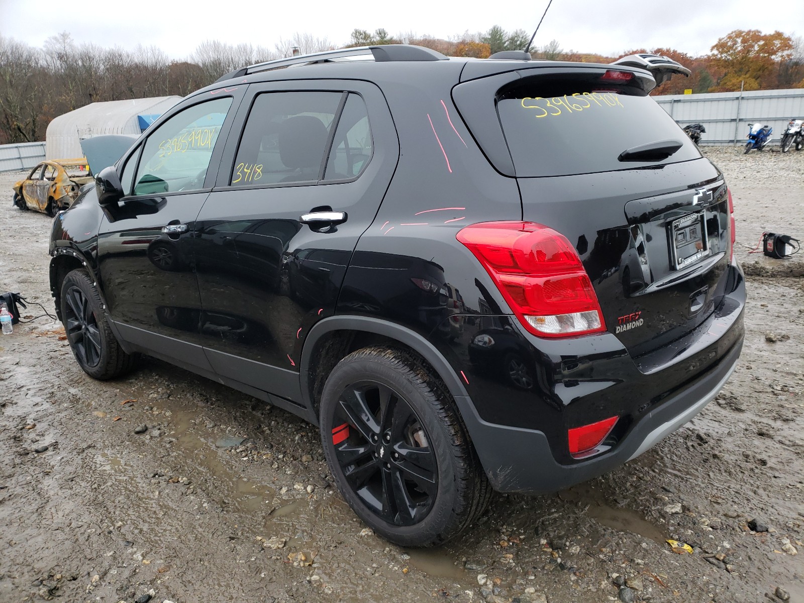 Photo 3 from auction – 2019 CHEVROLET TRAX 1LT with VIN 3GNCJPSB6KL310748