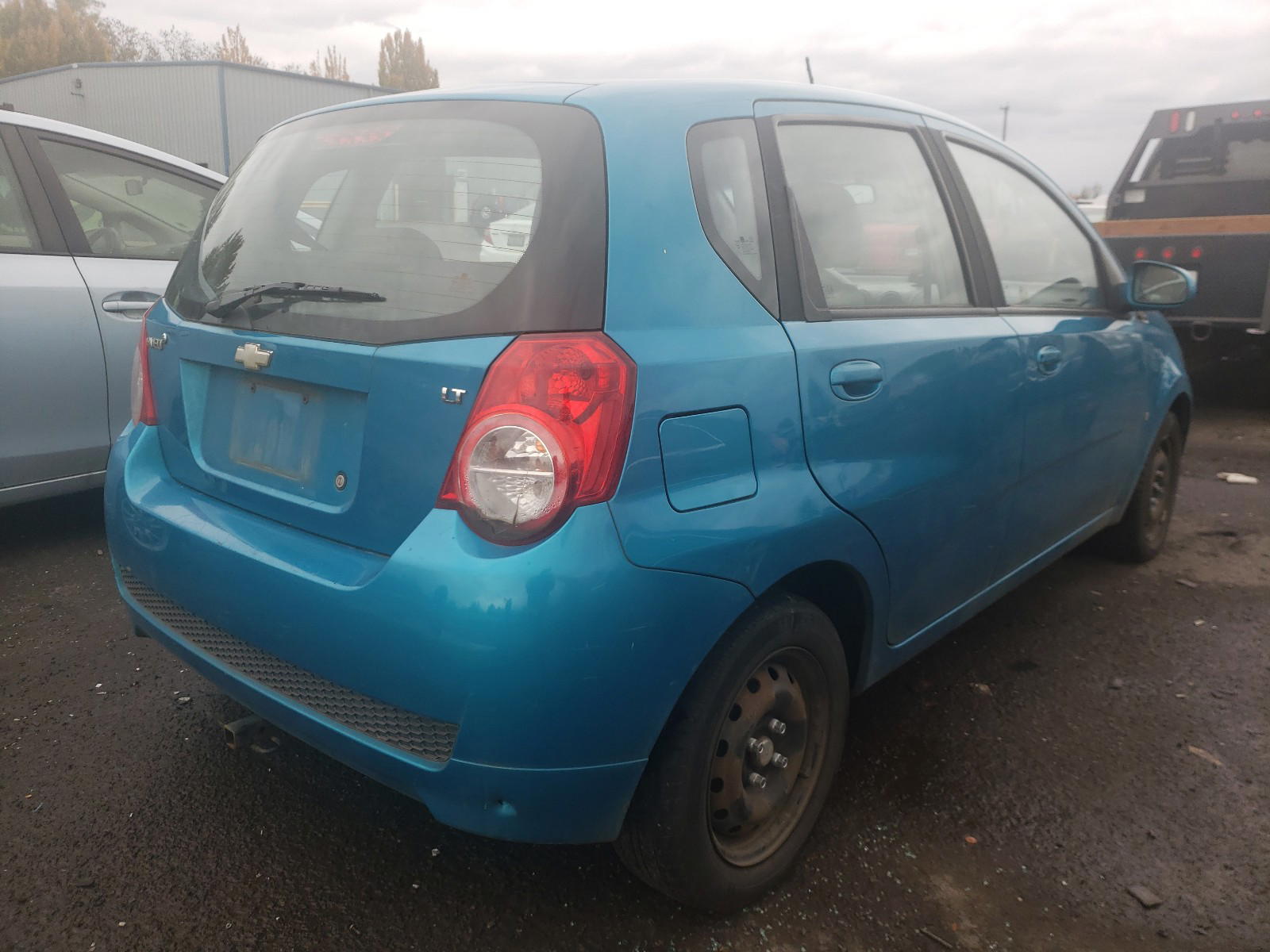 Photo 4 from auction – 2009 CHEVROLET AVEO LS with VIN KL1TD66E09B338465