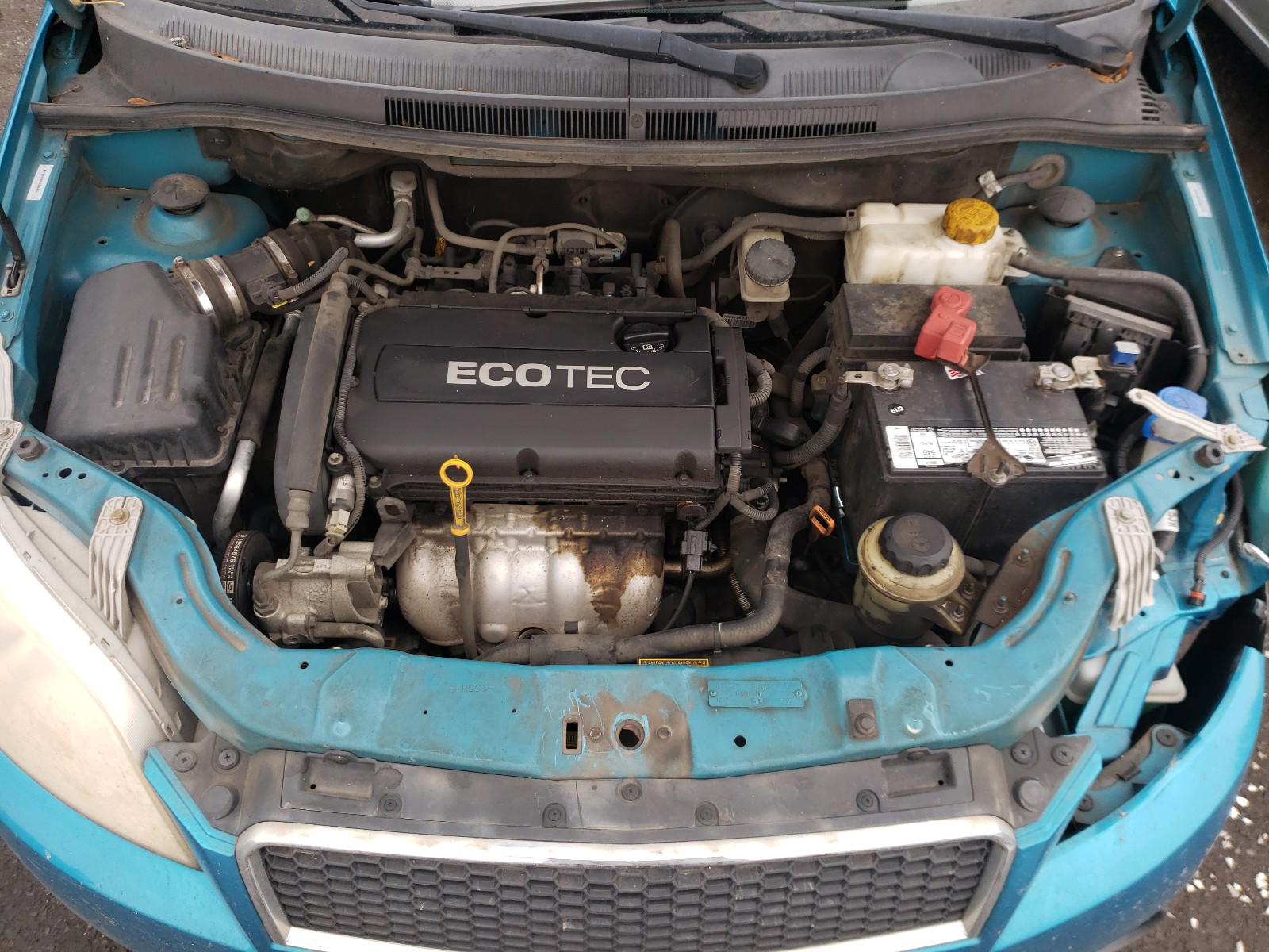 Photo 7 from auction – 2009 CHEVROLET AVEO LS with VIN KL1TD66E09B338465