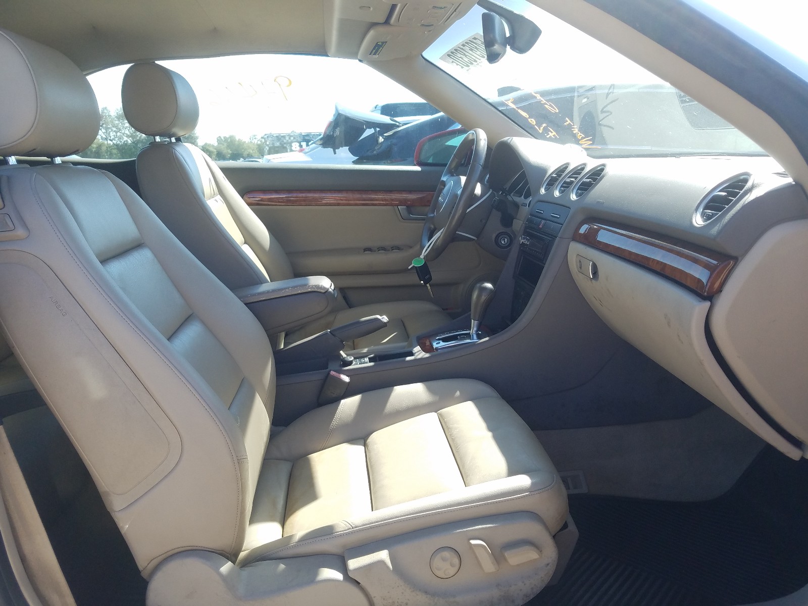 Photo 5 from auction – 2005 AUDI A4 3.0 CAB with VIN WAUAT48H65K011638