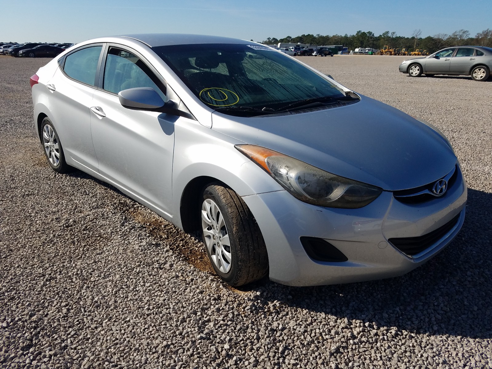 Photo 1 from auction – 2012 HYUNDAI ELANTRA GL with VIN 5NPDH4AE2CH091775