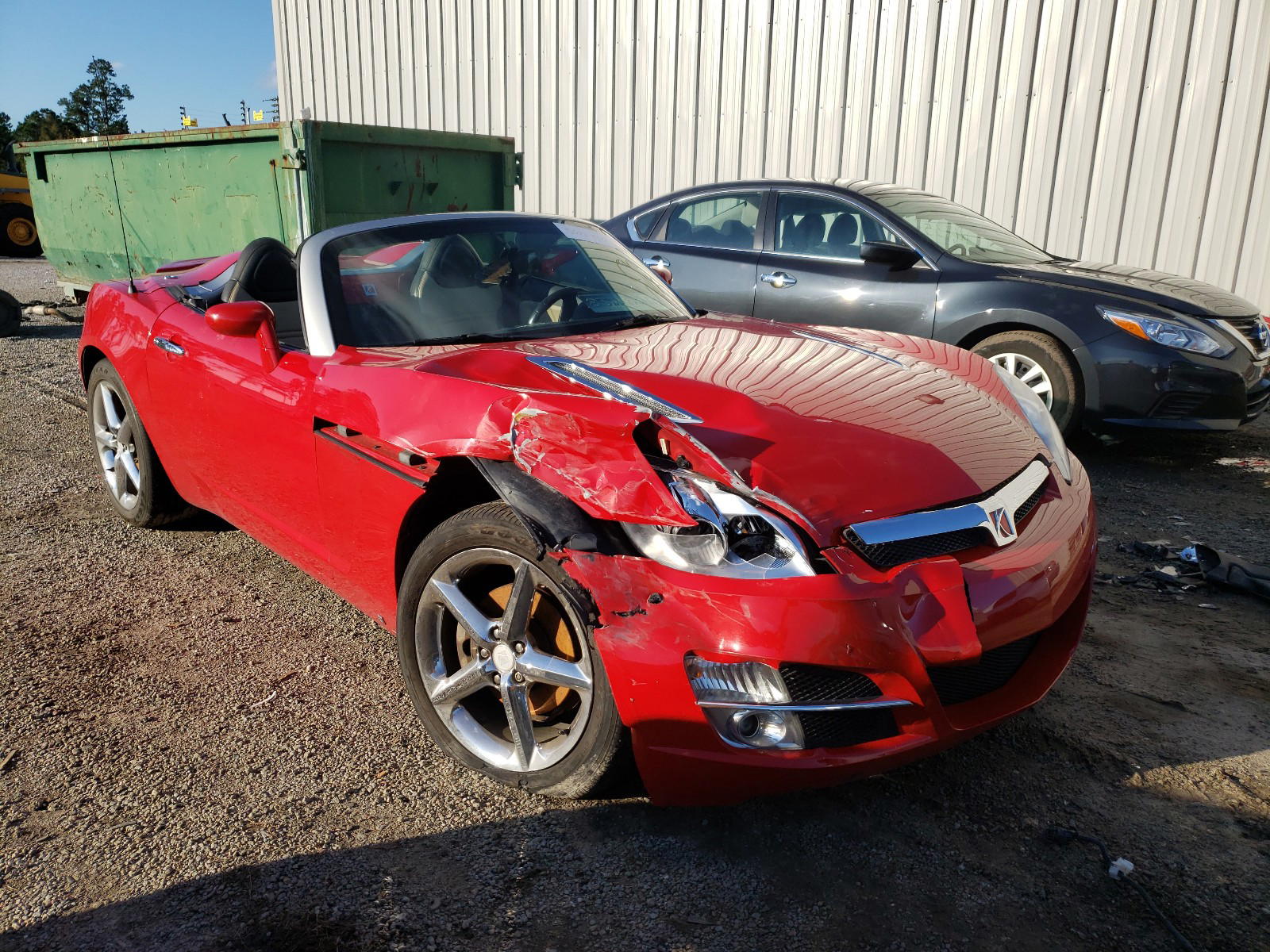 SATURN SKY 2007 with VIN 1G8MB33B27Y100052 - Photo from auction