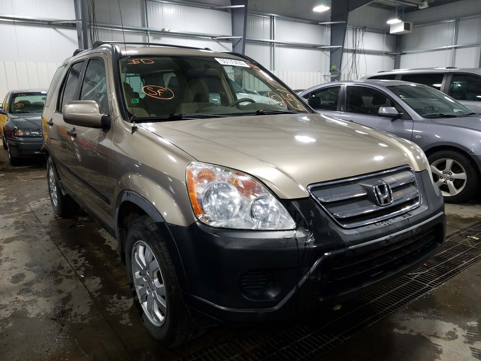 HONDA CR-V EX 2006 with VIN JHLRD68806C014337 - Photo from auction