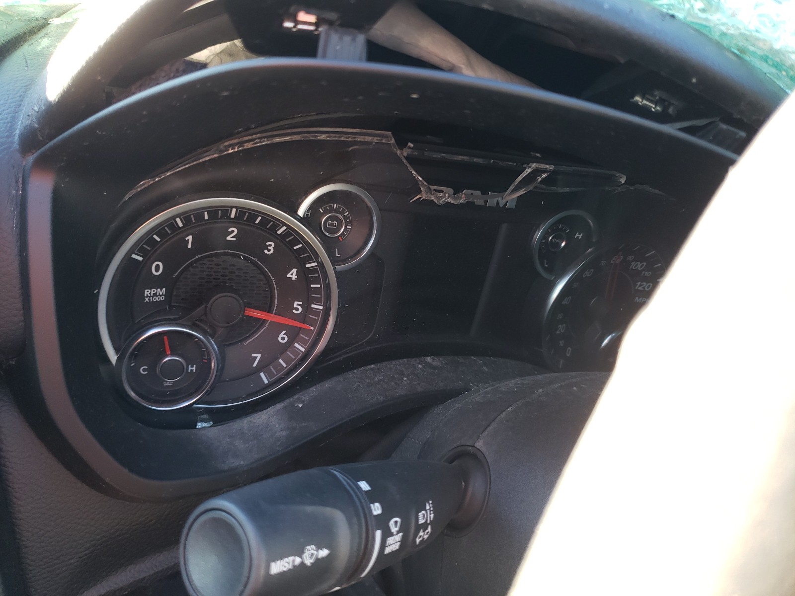 Photo 8 from auction – 2019 RAM 1500 BIG H with VIN 1C6RRFFG1KN714284