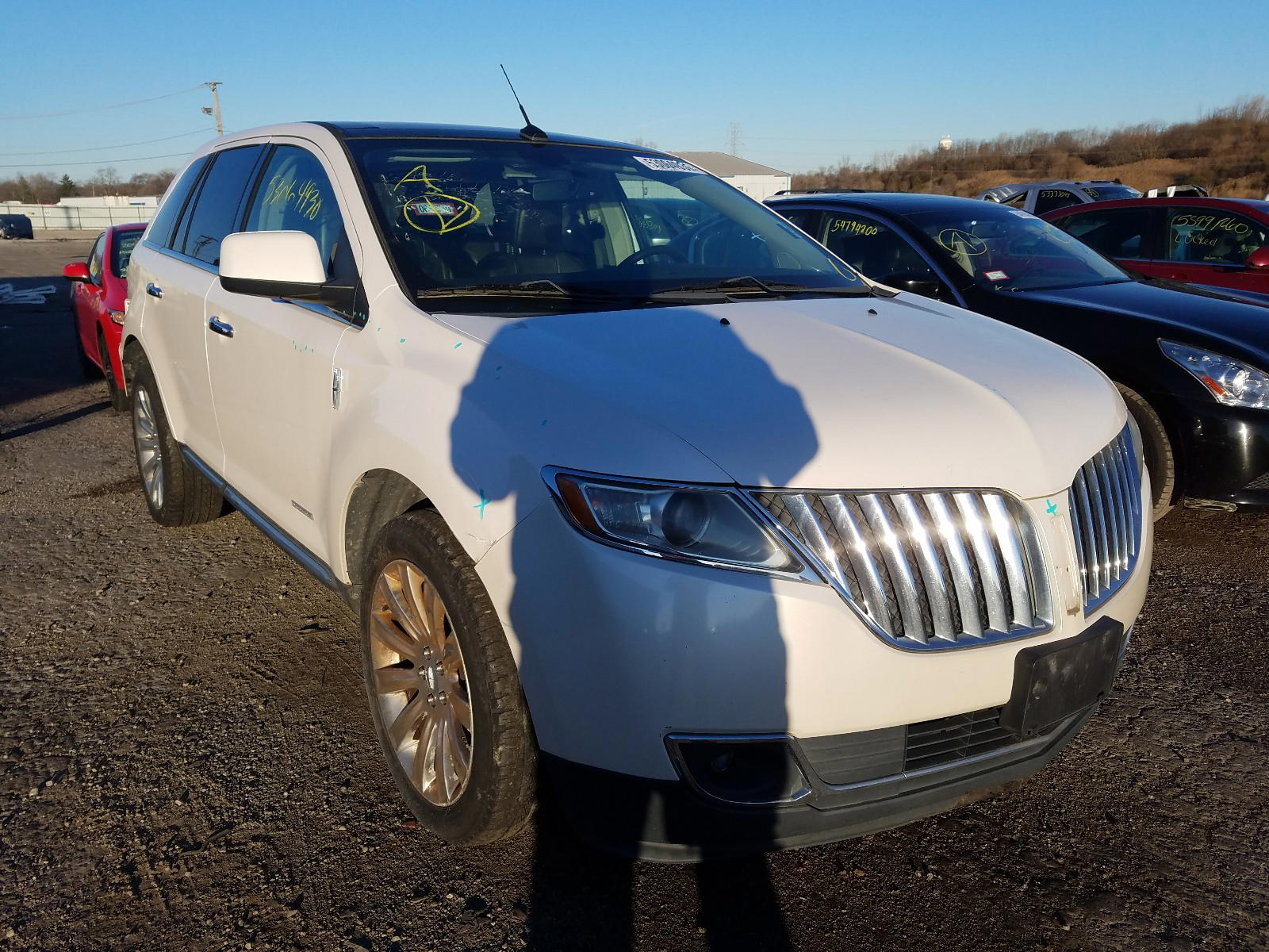 LINCOLN MKX 2011 with VIN 2LMDJ8JK7BBJ11188 - Photo from auction