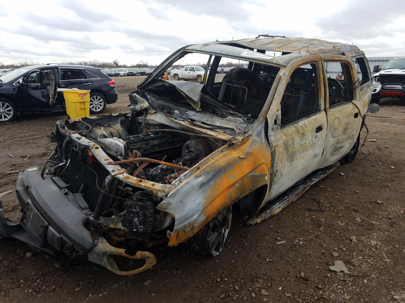 Photo 2 from auction – 2005 CHEVROLET TRAILBLAZE with VIN 1GNET16S356193400