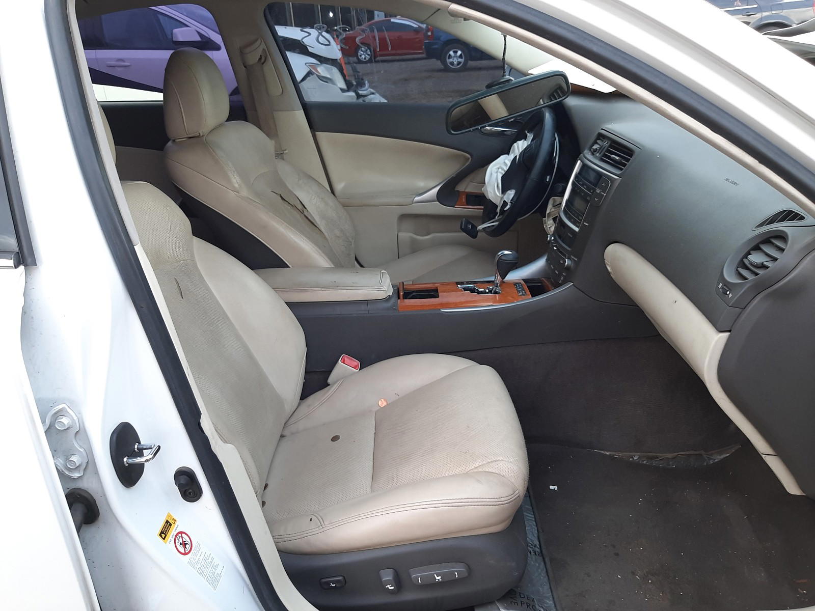 Photo 5 from auction – 2009 LEXUS IS 250 with VIN JTHBK262795091922