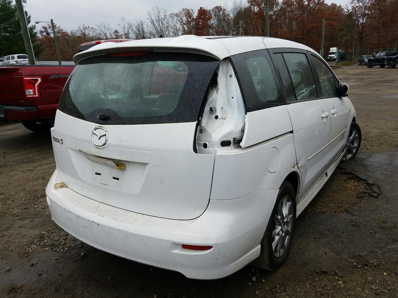 Photo 4 from auction – 2009 MAZDA 5 with VIN JM1CR29L890338268