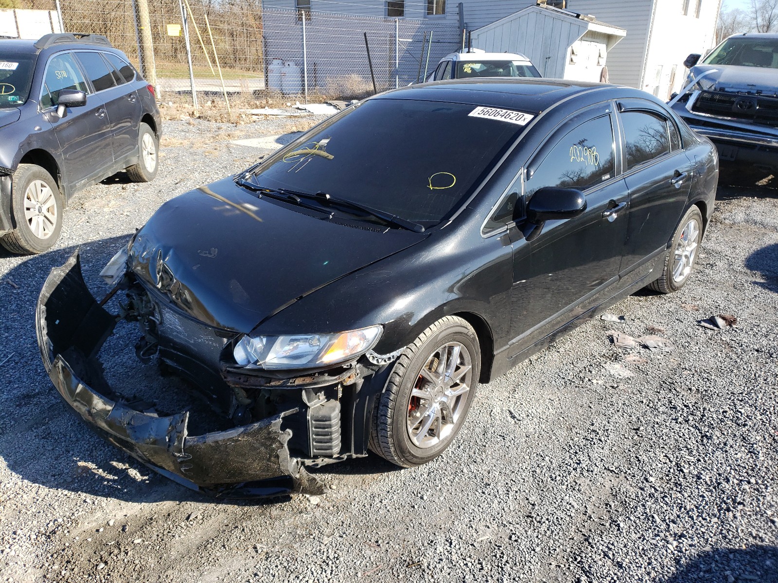 Photo 2 from auction – 2009 HONDA CIVIC EX with VIN 2HGFA16859H302906