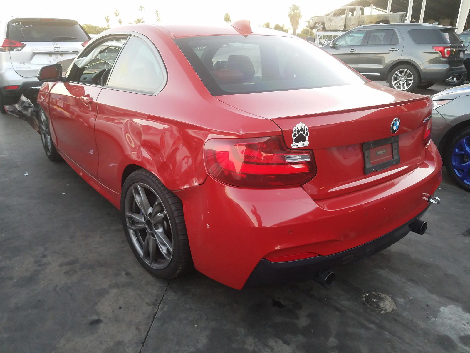 Photo 3 from auction – 2015 BMW M235I with VIN WBA1J7C55FV253826