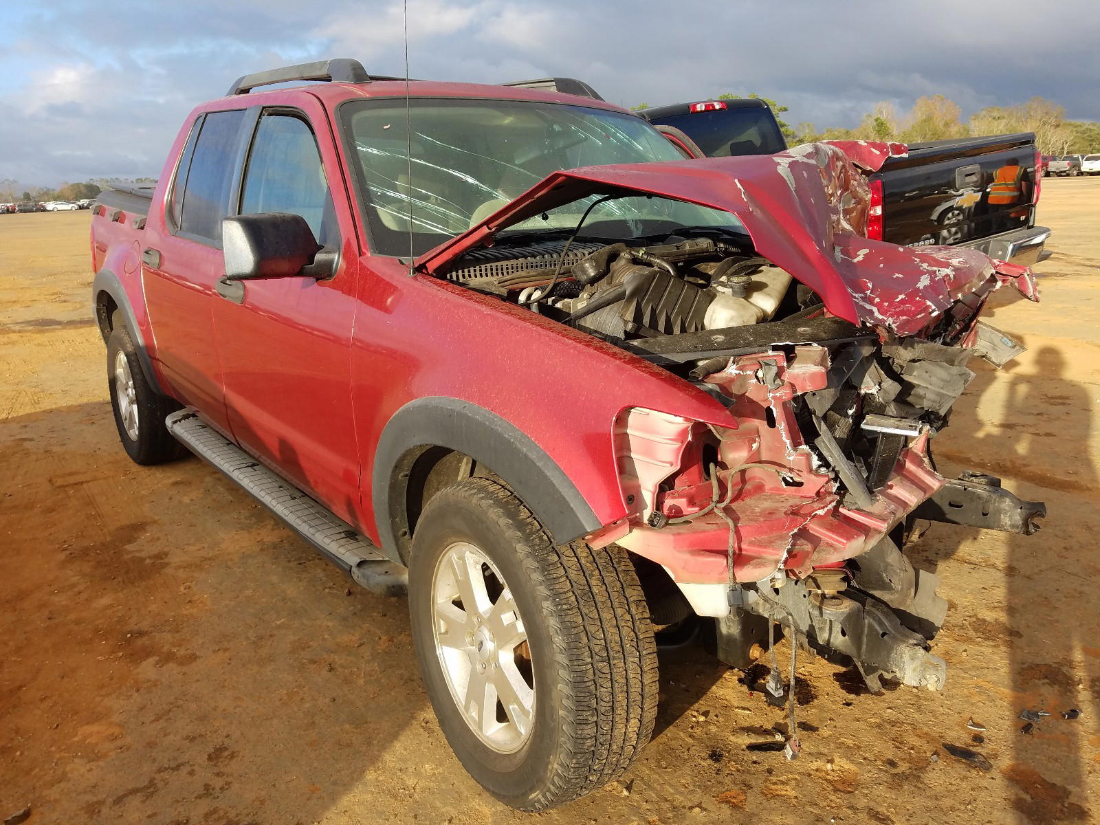 FORD EXPLORER S 2007 with VIN 1FMEU31K07UA25376 - Photo from auction