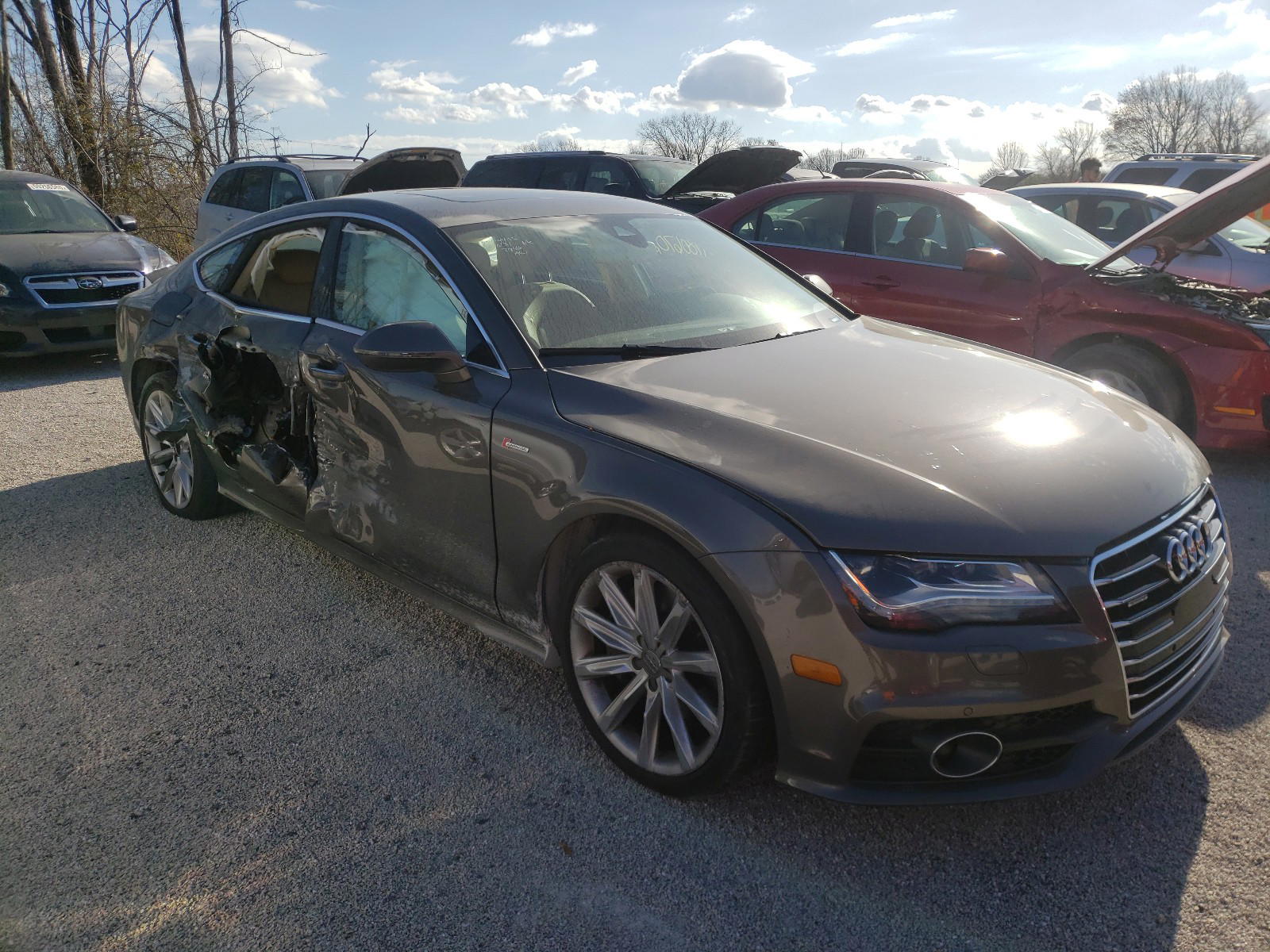 AUDI A7 PRESTIG 2012 with VIN WAU2GBFC8CN117590 - Photo from auction