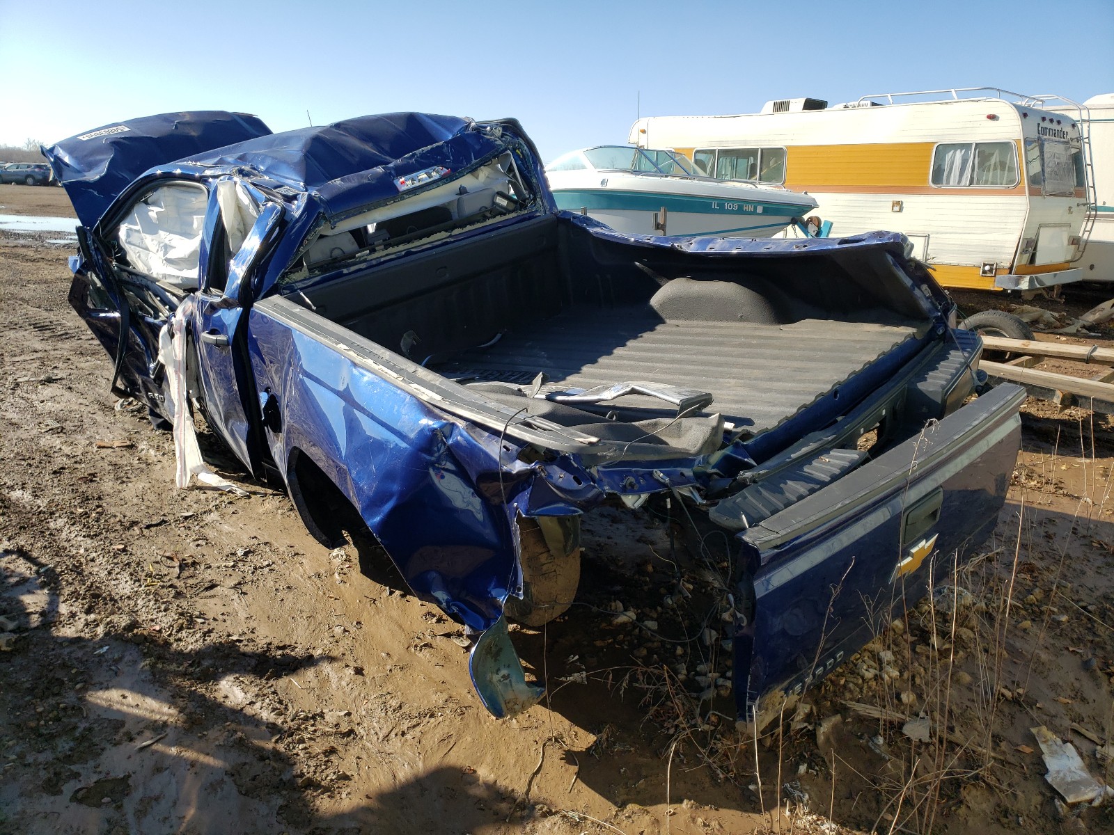 Photo 3 from auction – 2014 CHEVROLET SILVERADO with VIN 1GCRCPEH5EZ174395
