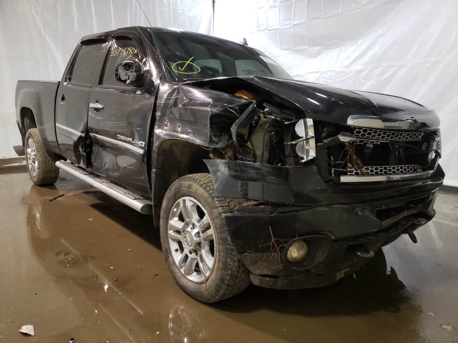 GMC SIERRA K25 2011 with VIN 1GT125C8XBF245174 - Photo from auction