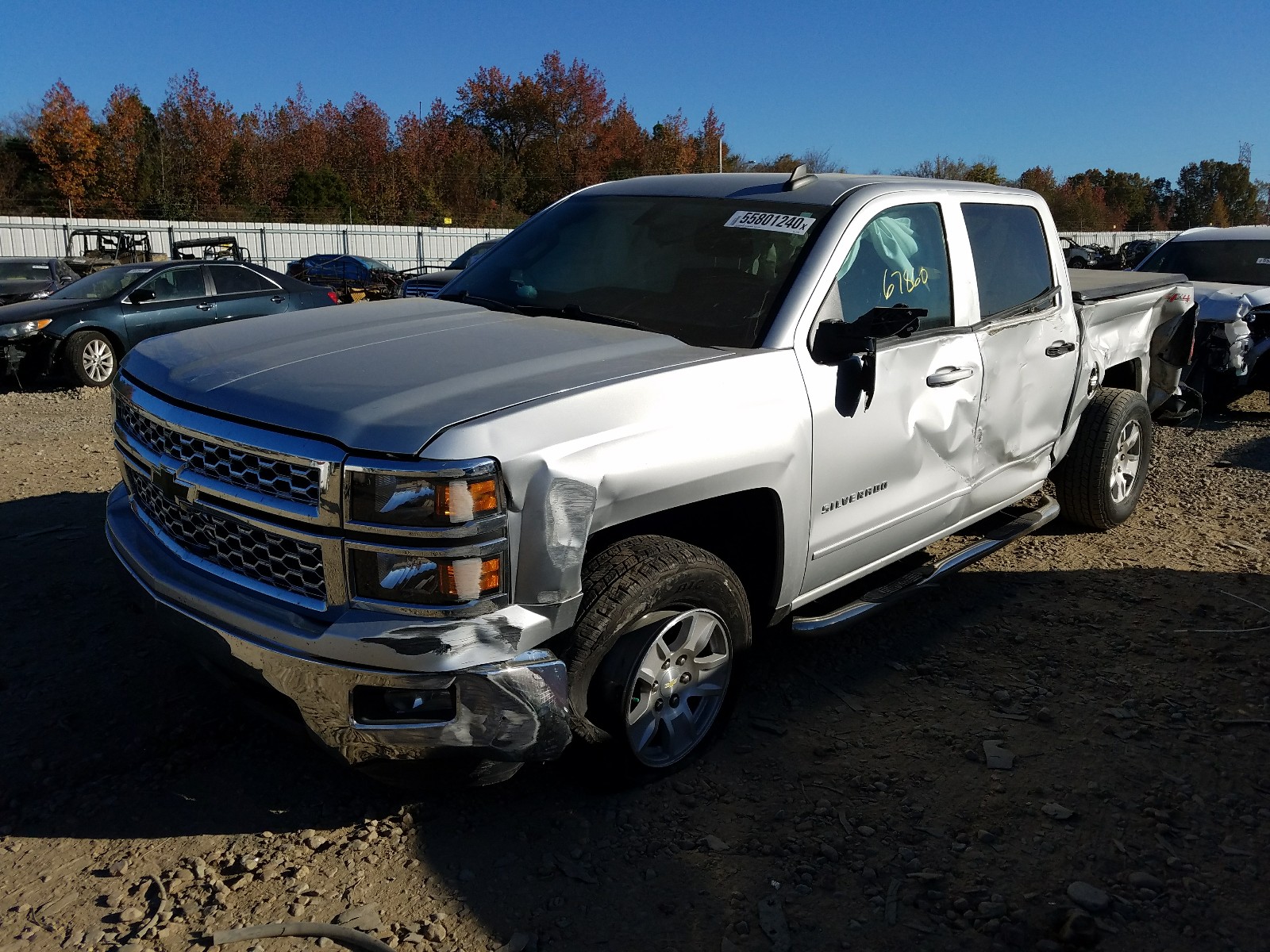 Photo 2 from auction – 2015 CHEVROLET SILVERADO with VIN 3GCUKREC5FG523800