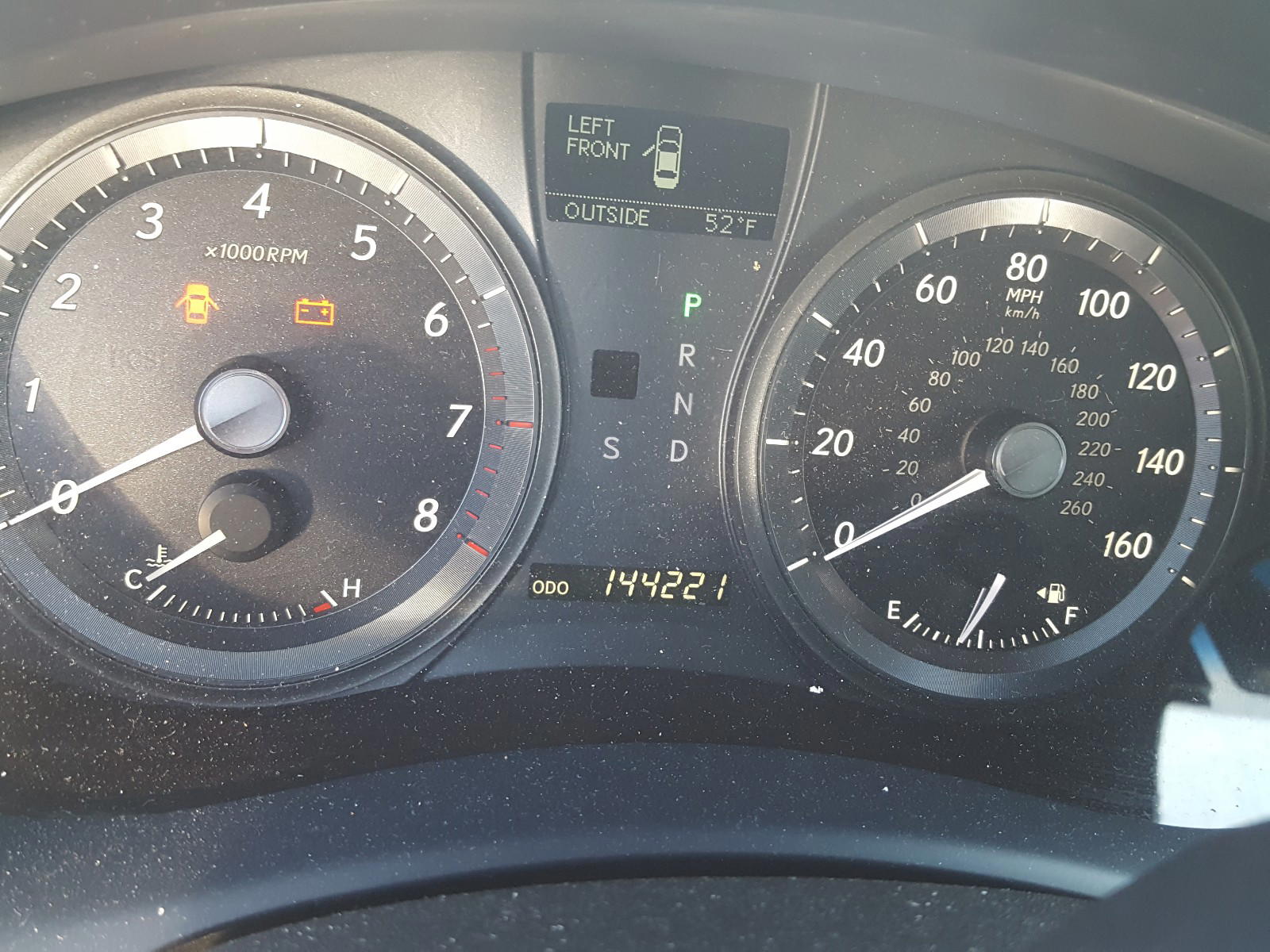Photo 8 from auction – 2007 LEXUS ES 350 with VIN JTHBJ46G272138220
