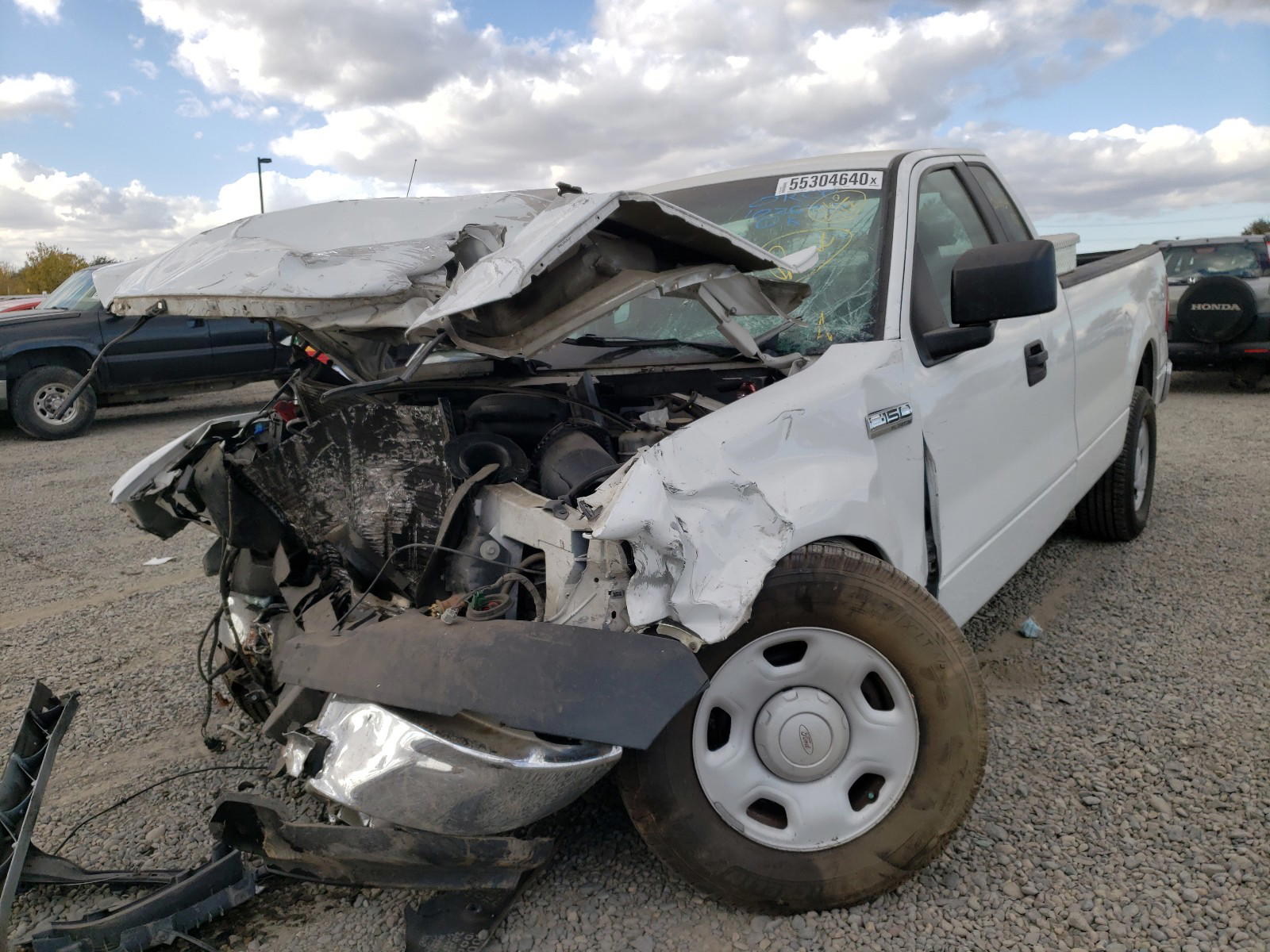 Photo 2 from auction – 2005 FORD F150 with VIN 1FTRF12W05NB97999