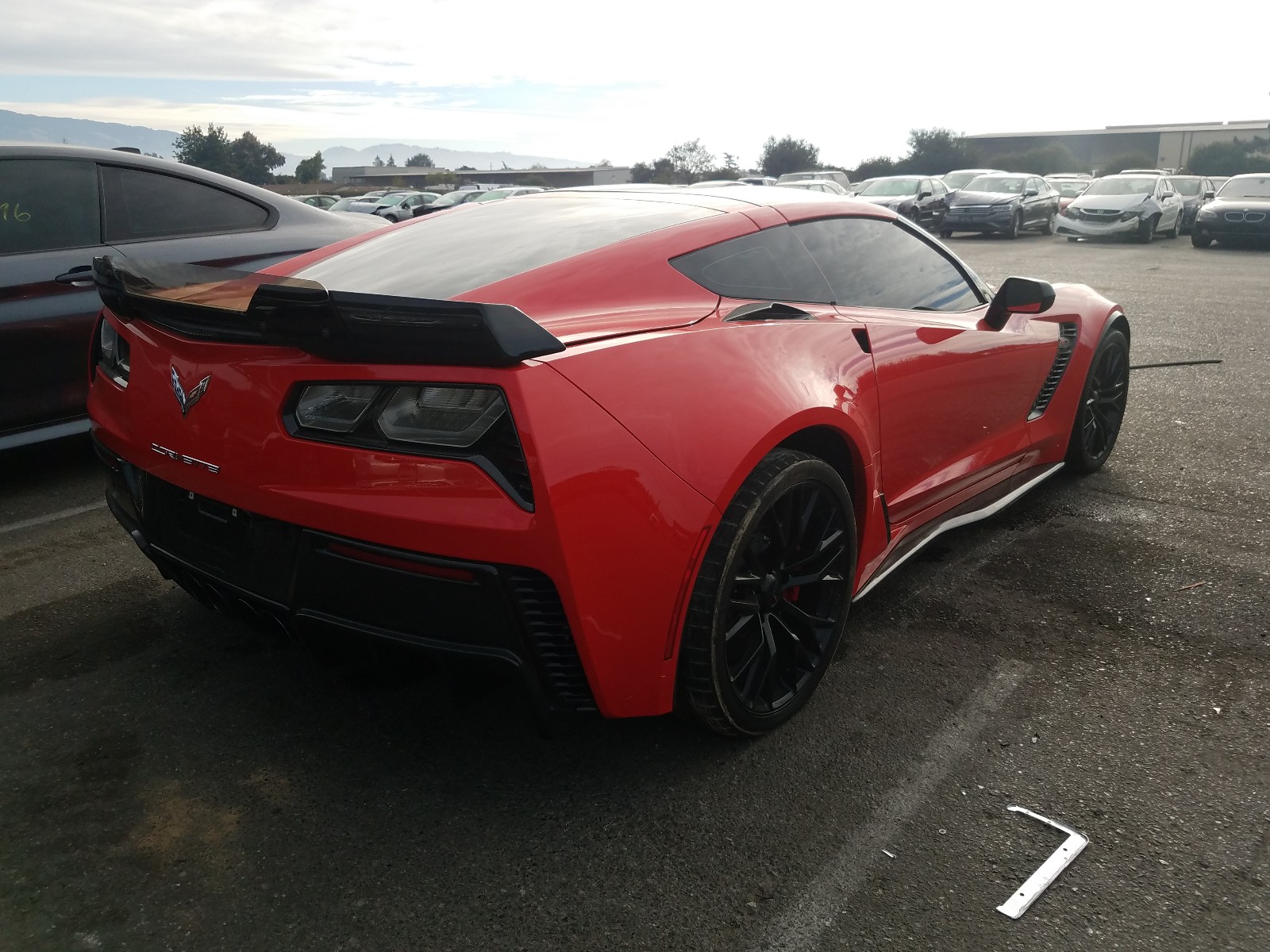 Photo 4 from auction – 2017 CHEVROLET CORVETTE Z with VIN 1G1YU2D6XH5604468