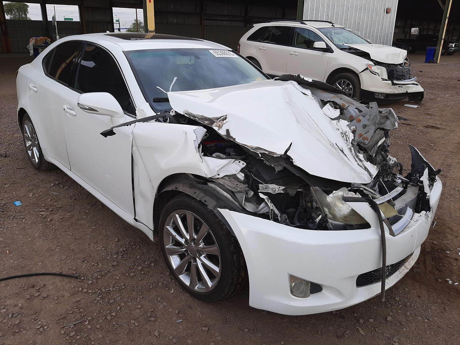 LEXUS IS 250 2009 with VIN JTHBK262795091922 - Photo from auction