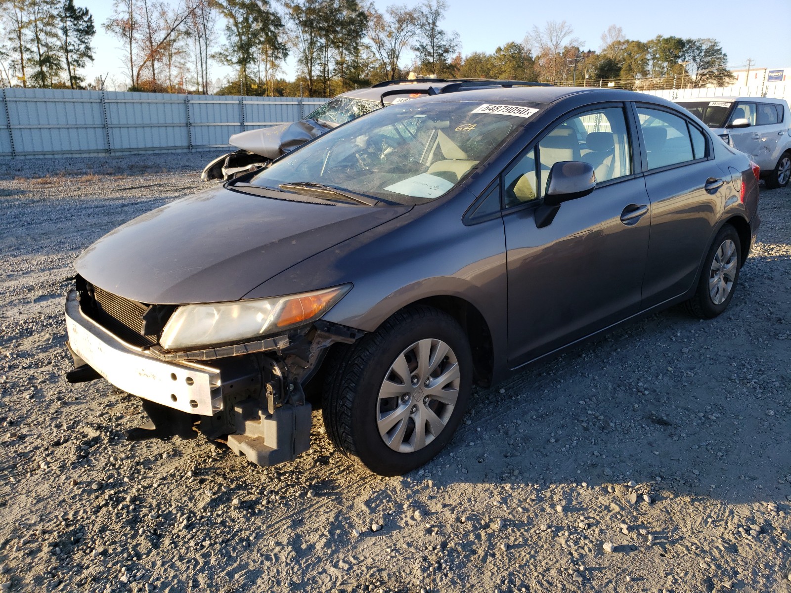 Zdjęcie 2 z aukcji – 2012 HONDA CIVIC LX z VIN 19XFB2F56CE327565